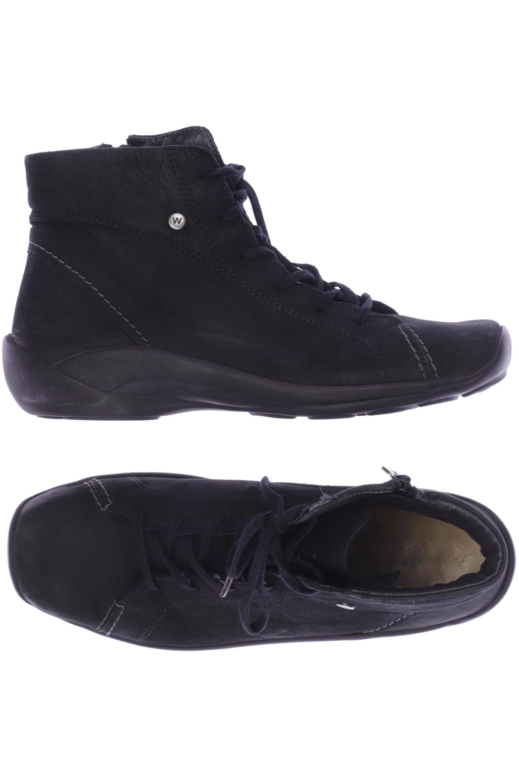 

wolky Damen Stiefelette, schwarz