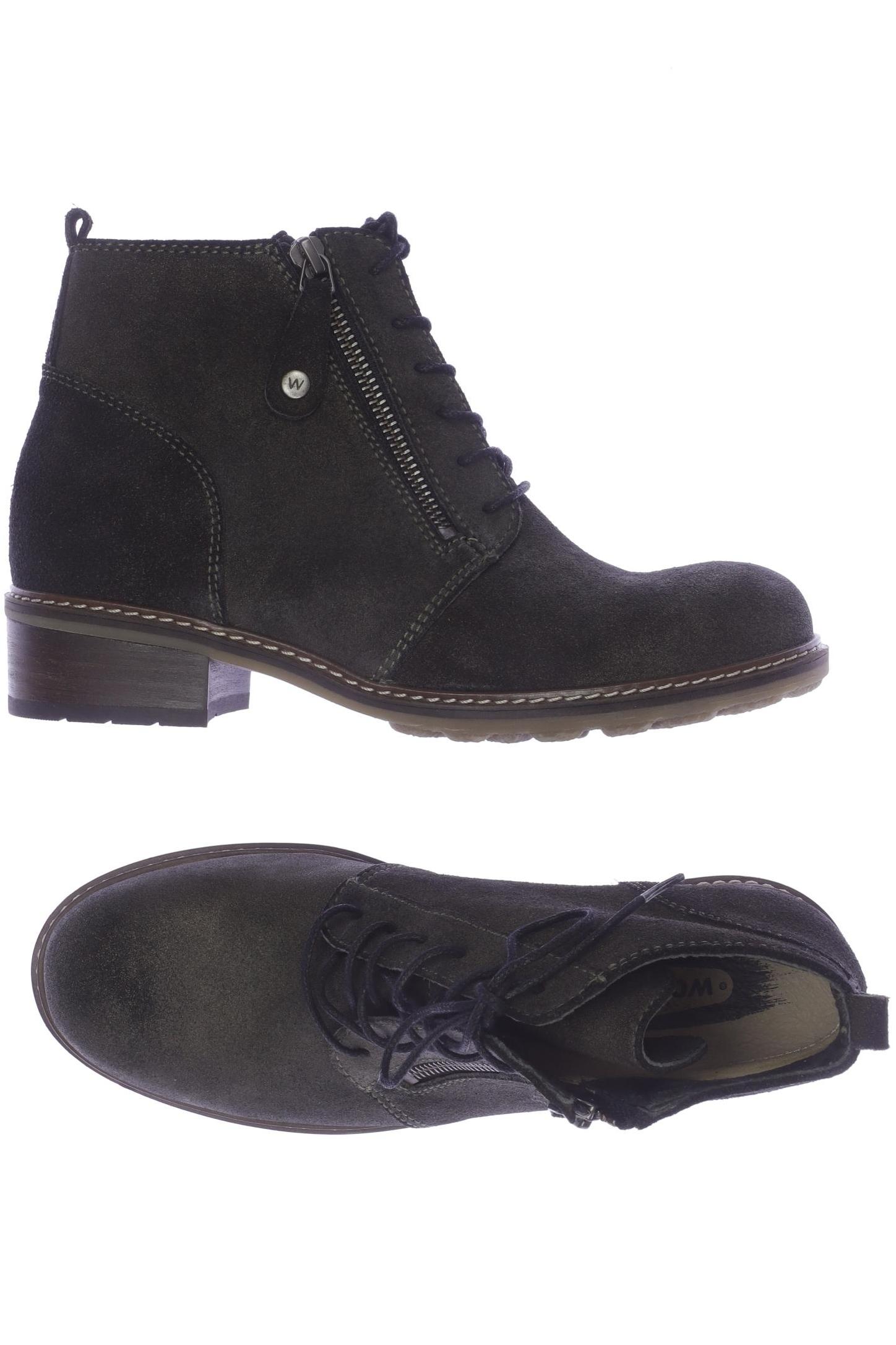 

wolky Damen Stiefelette, grün, Gr. 38