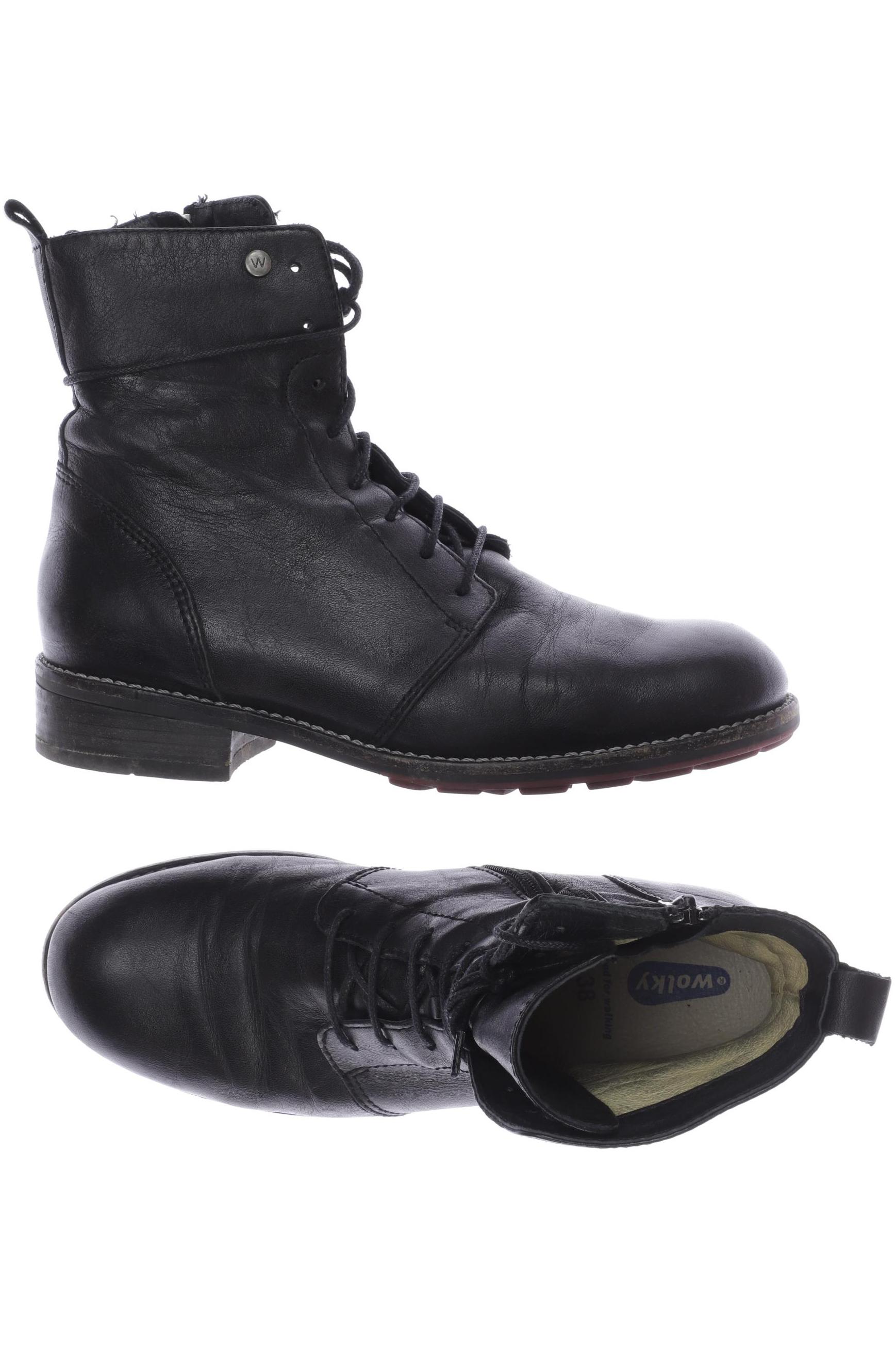 

wolky Damen Stiefelette, schwarz, Gr. 38