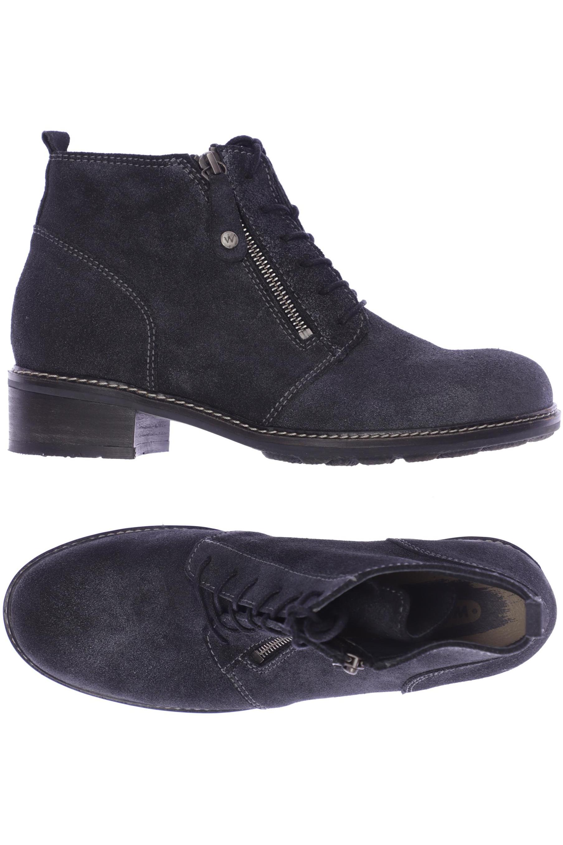 

wolky Damen Stiefelette, marineblau