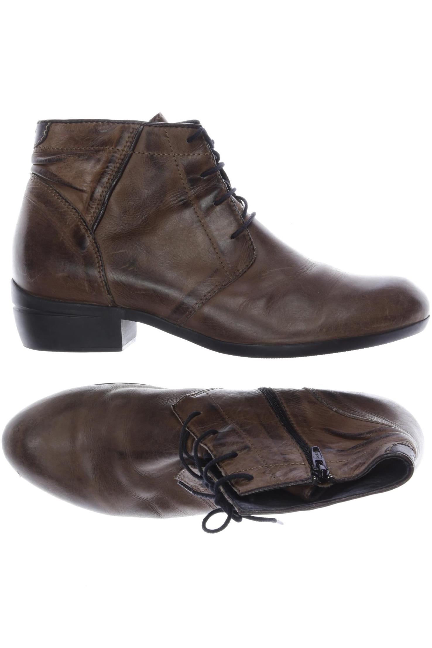 

wolky Damen Stiefelette, braun, Gr. 42