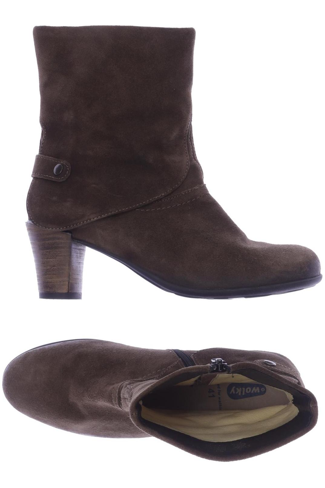 

wolky Damen Stiefelette, braun, Gr. 41