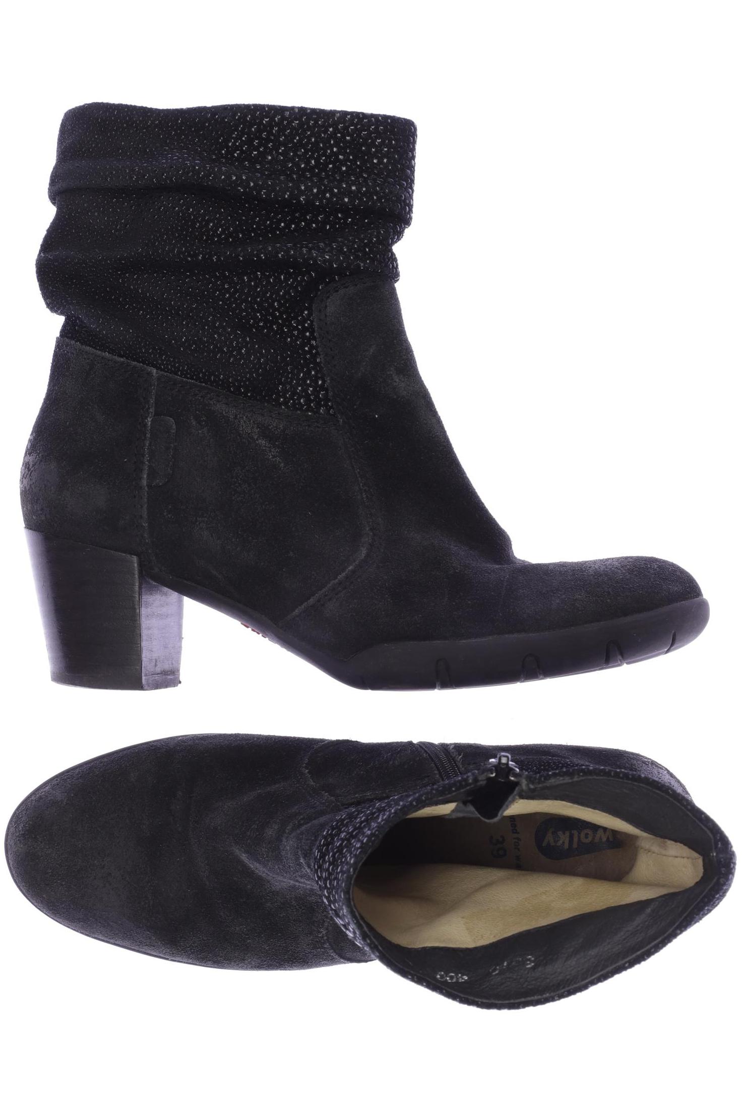 

wolky Damen Stiefelette, schwarz, Gr. 39