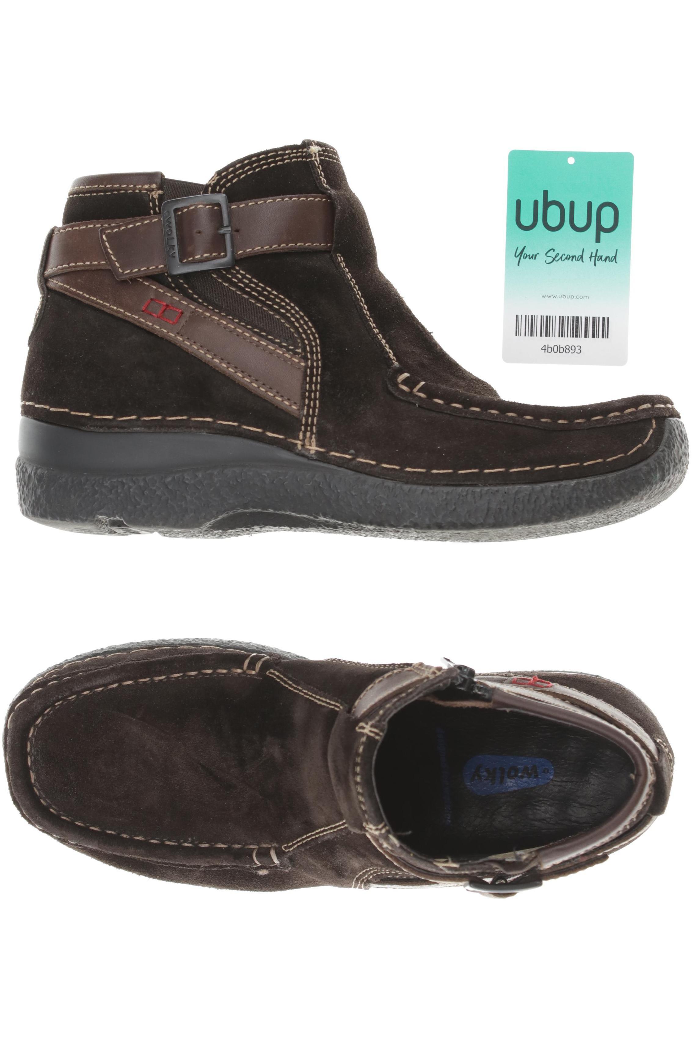 

wolky Damen Stiefelette, braun, Gr. 38