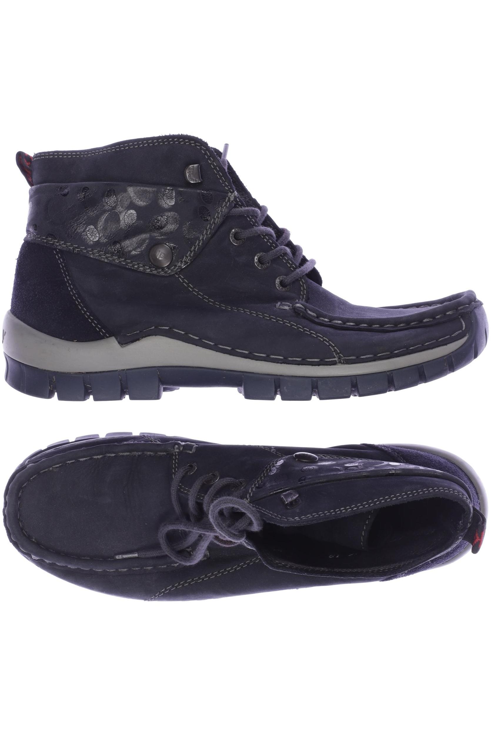 

wolky Damen Stiefelette, marineblau, Gr. 41