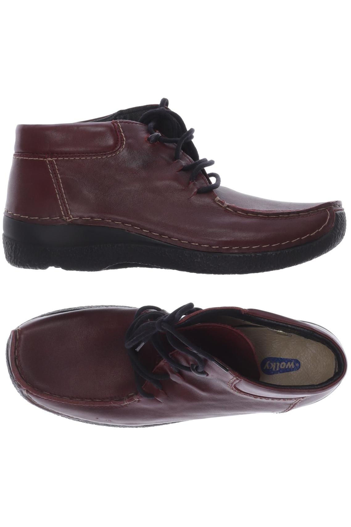 

wolky Damen Stiefelette, bordeaux