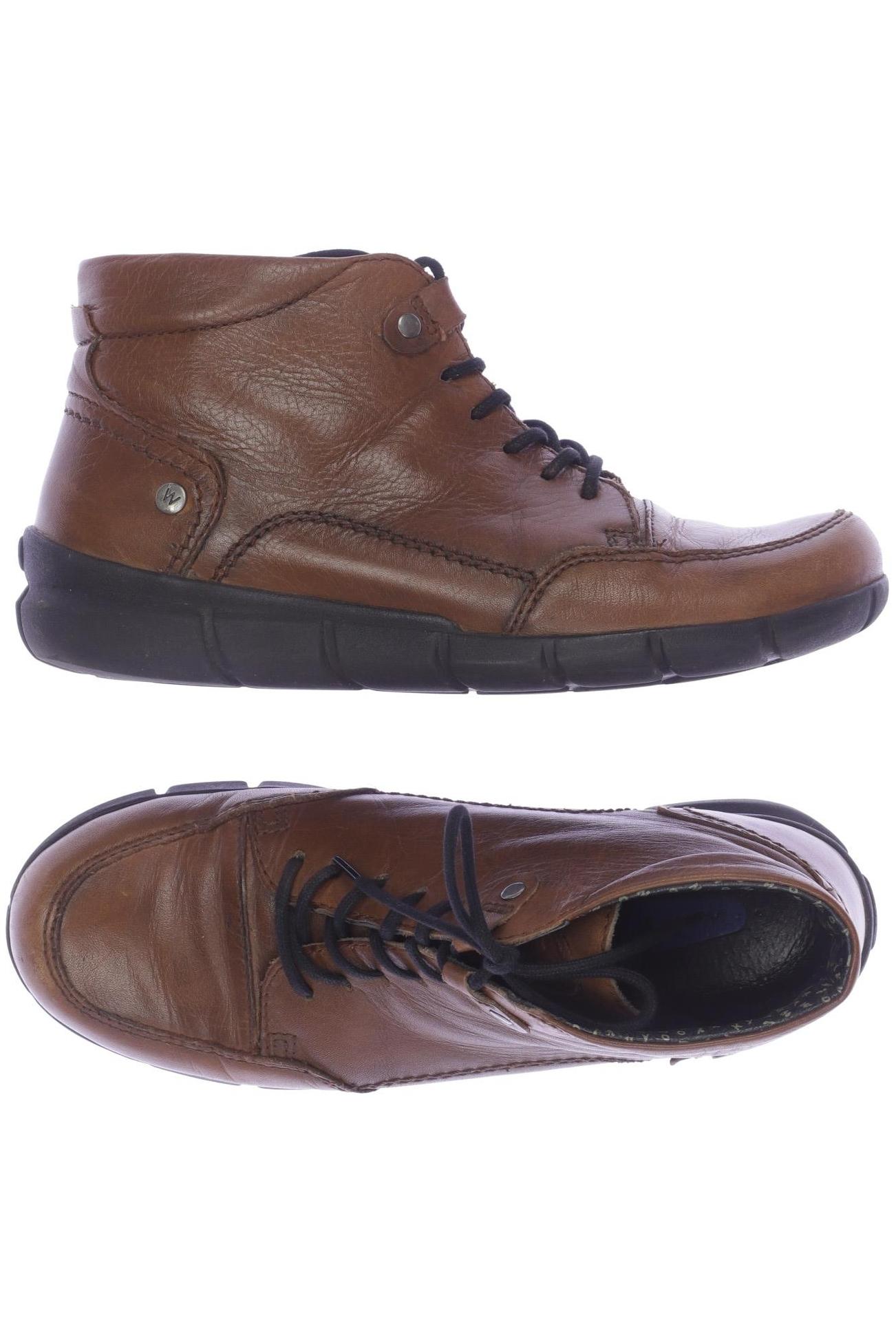 

wolky Damen Stiefelette, braun, Gr. 38