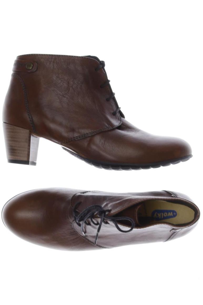 

wolky Damen Stiefelette, braun, Gr. 40.5