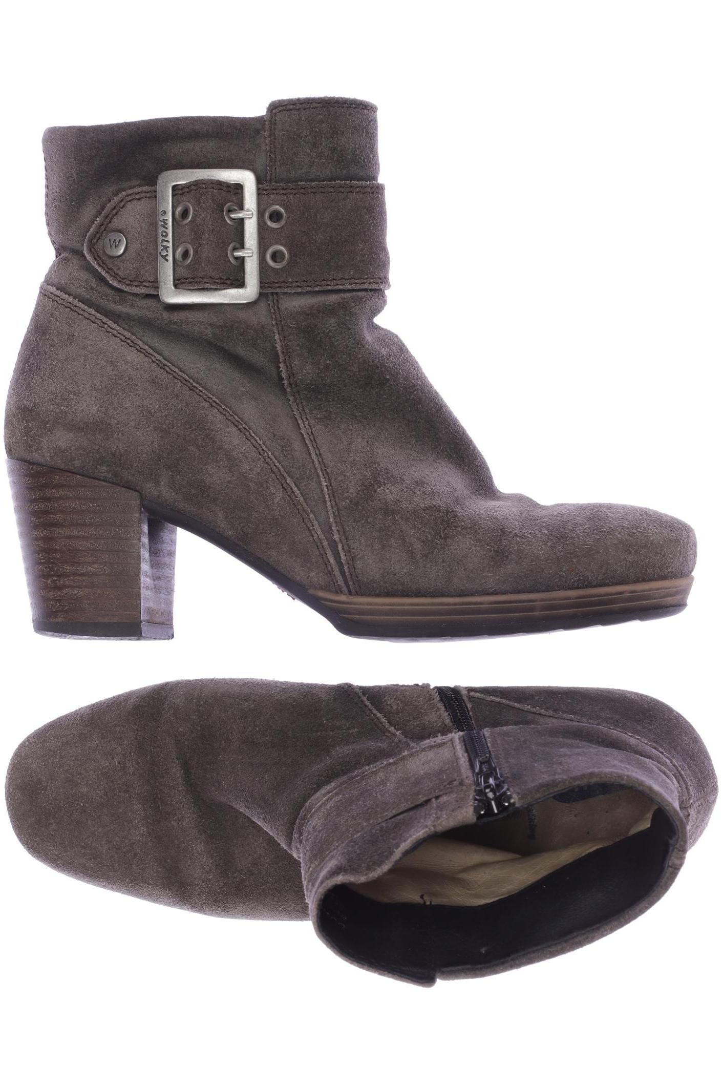 

wolky Damen Stiefelette, braun, Gr. 39