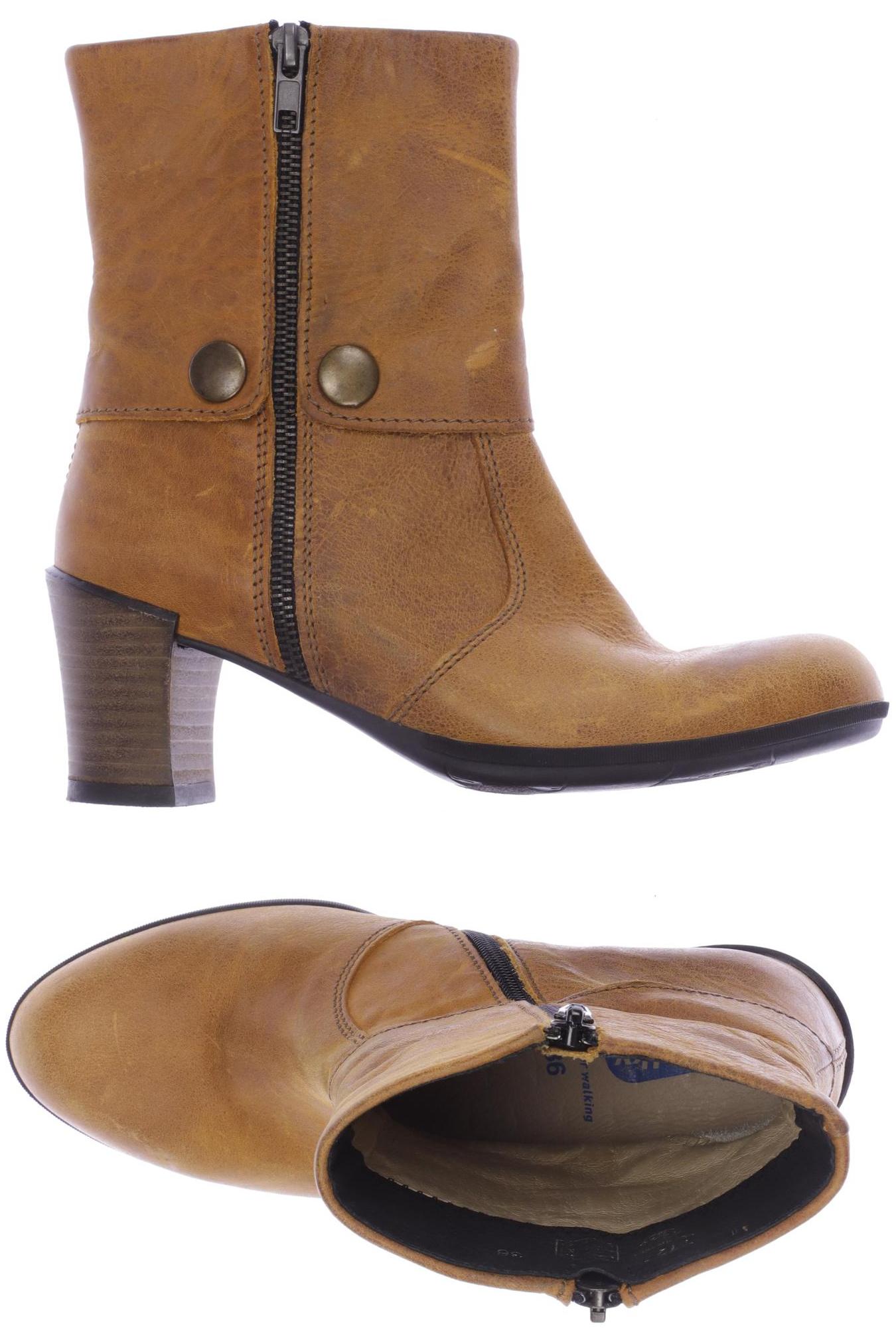 

wolky Damen Stiefelette, beige