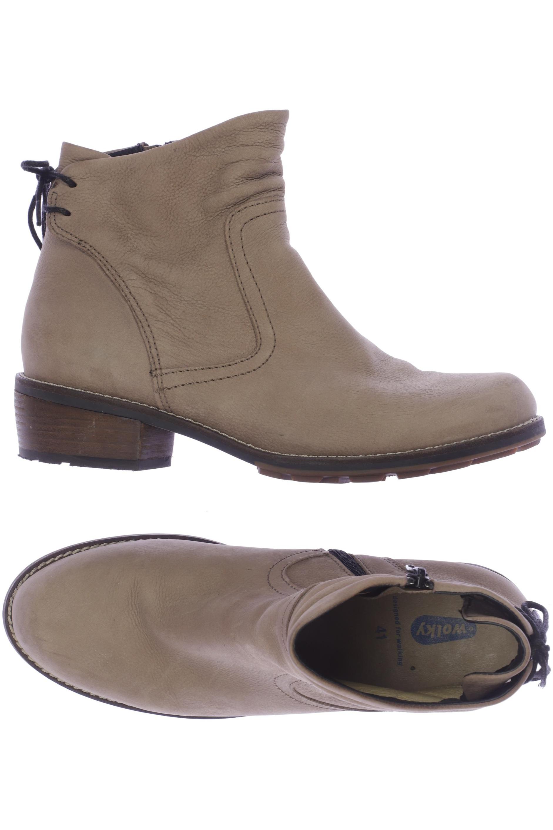 

wolky Damen Stiefelette, beige, Gr. 41
