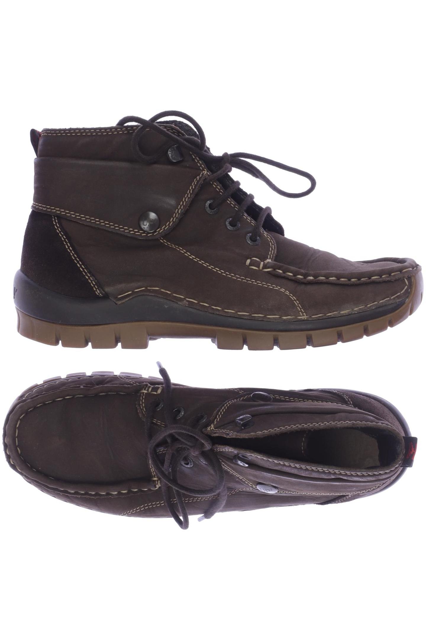 

wolky Damen Stiefelette, braun