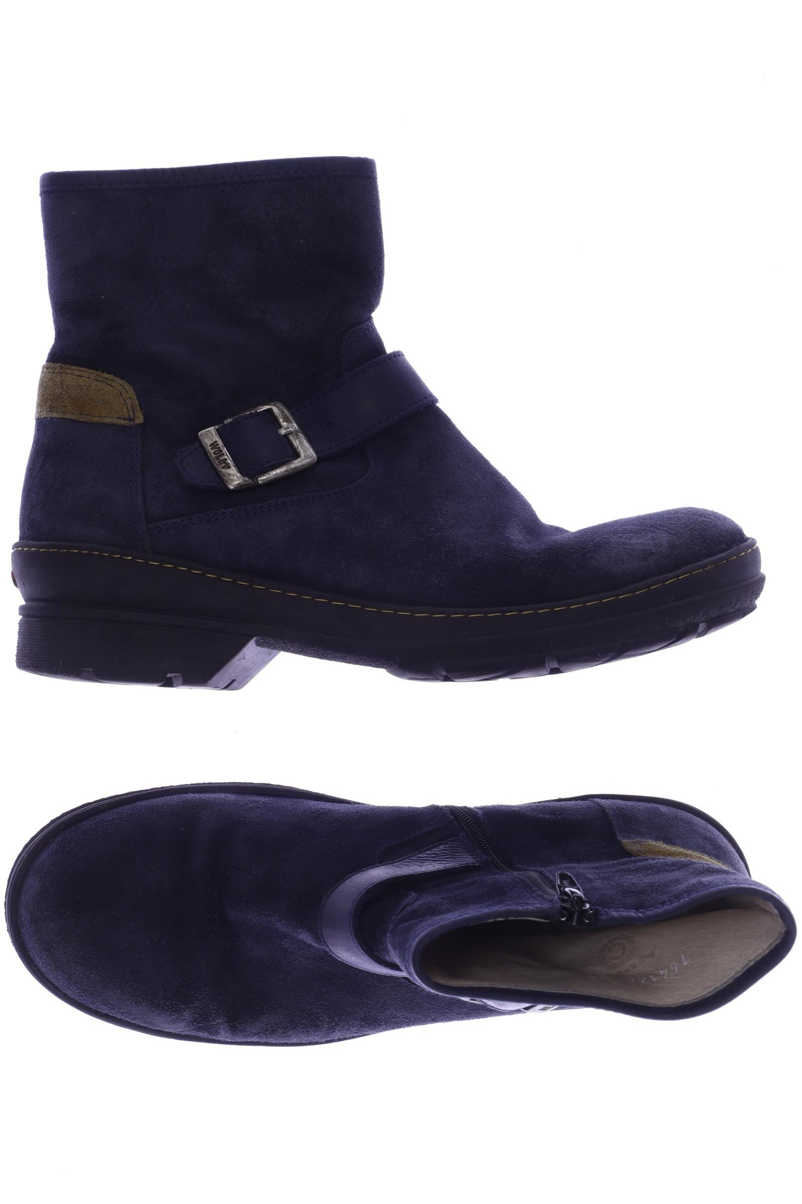

wolky Damen Stiefelette, marineblau