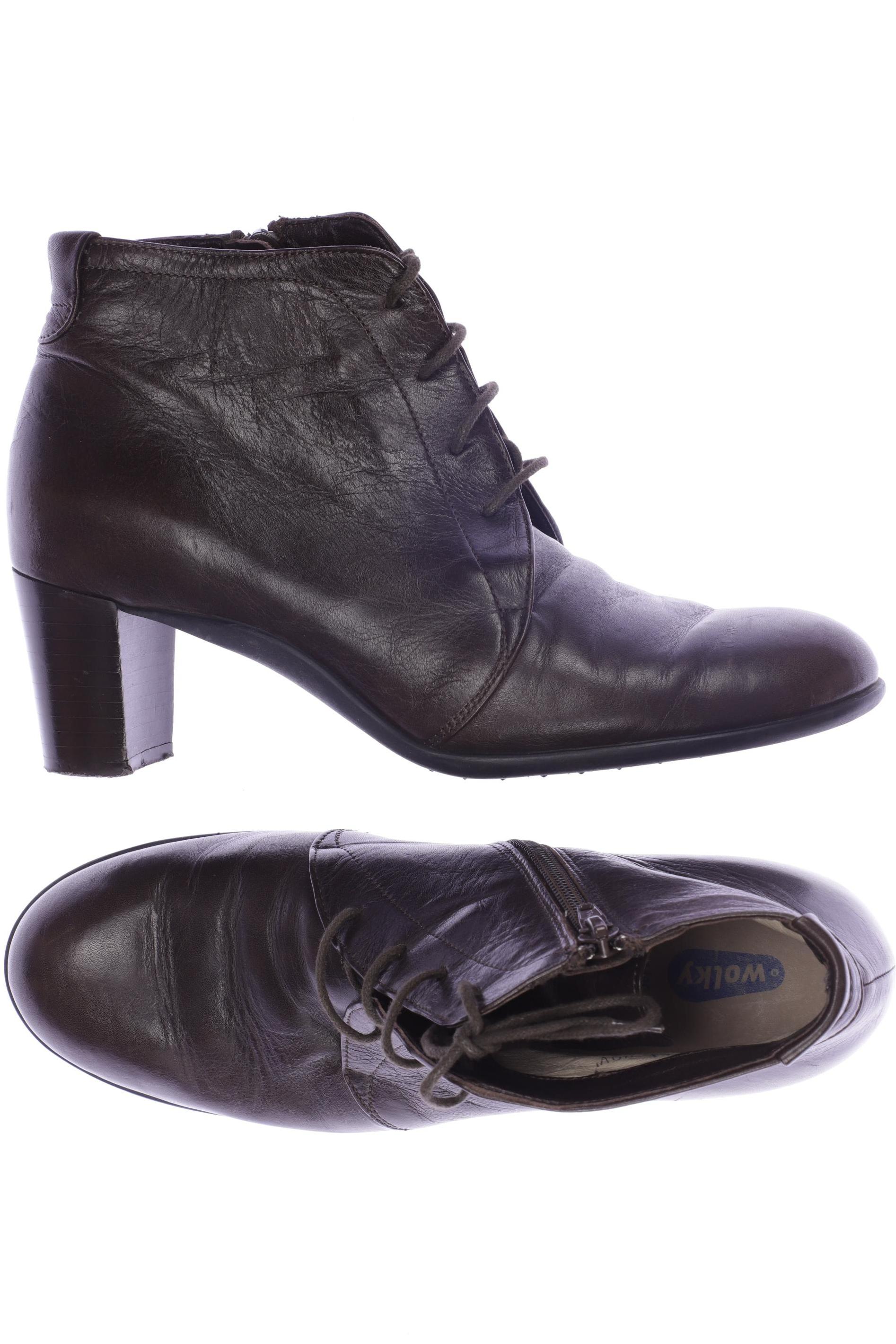 

wolky Damen Stiefelette, braun, Gr. 6.5