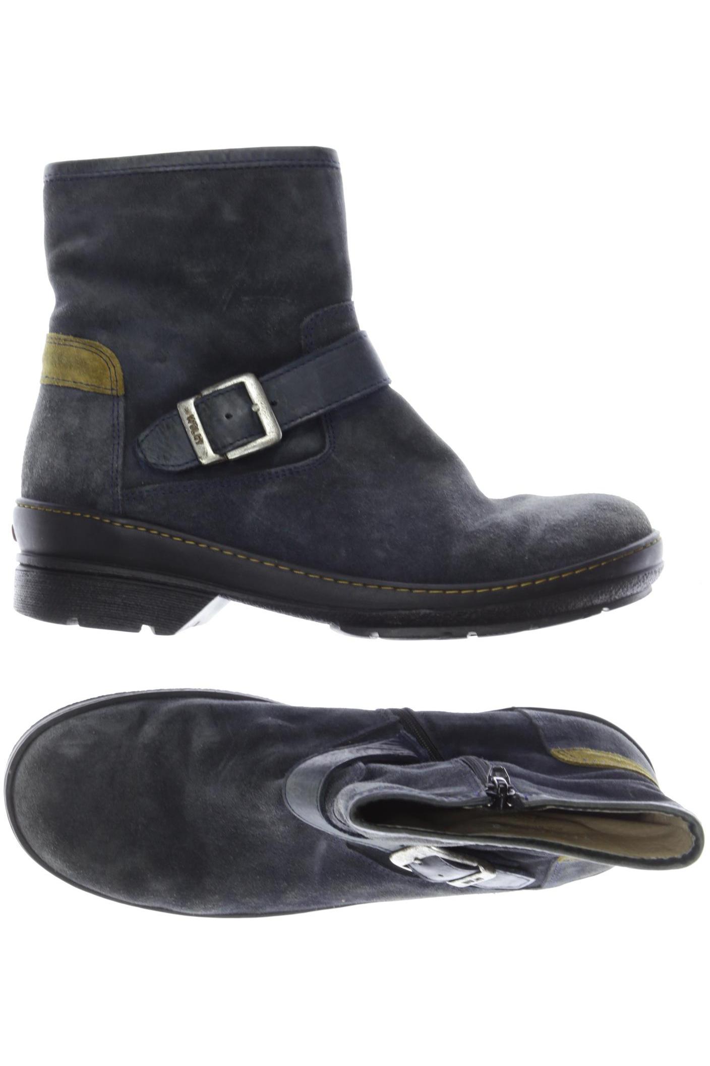 

wolky Damen Stiefelette, marineblau, Gr. 38