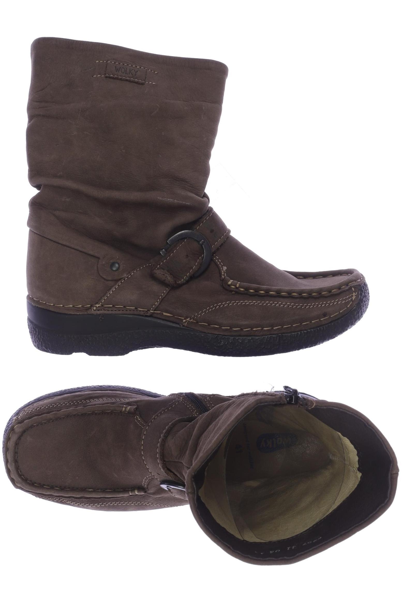 

wolky Damen Stiefelette, braun, Gr. 41