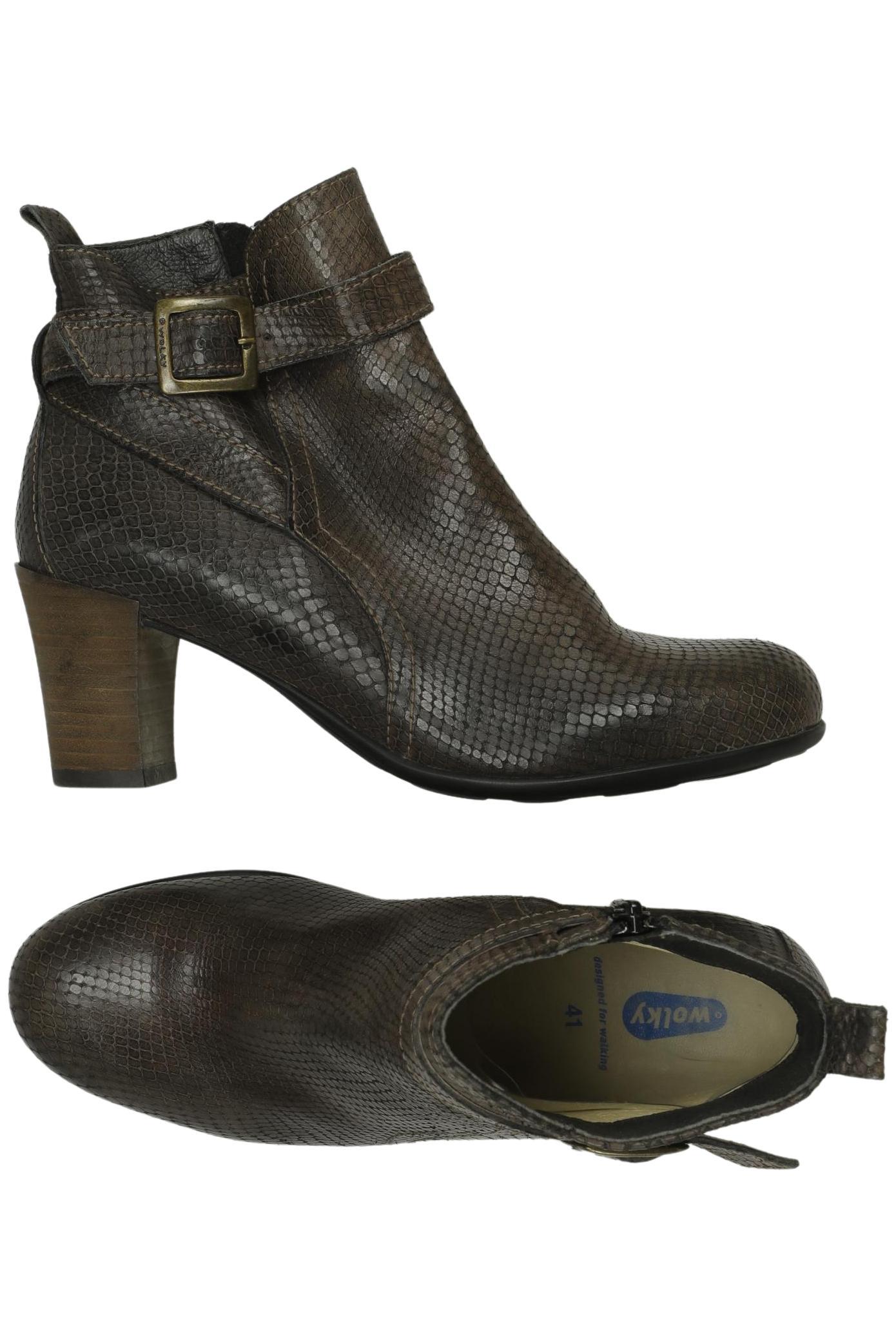 

wolky Damen Stiefelette, braun, Gr. 41