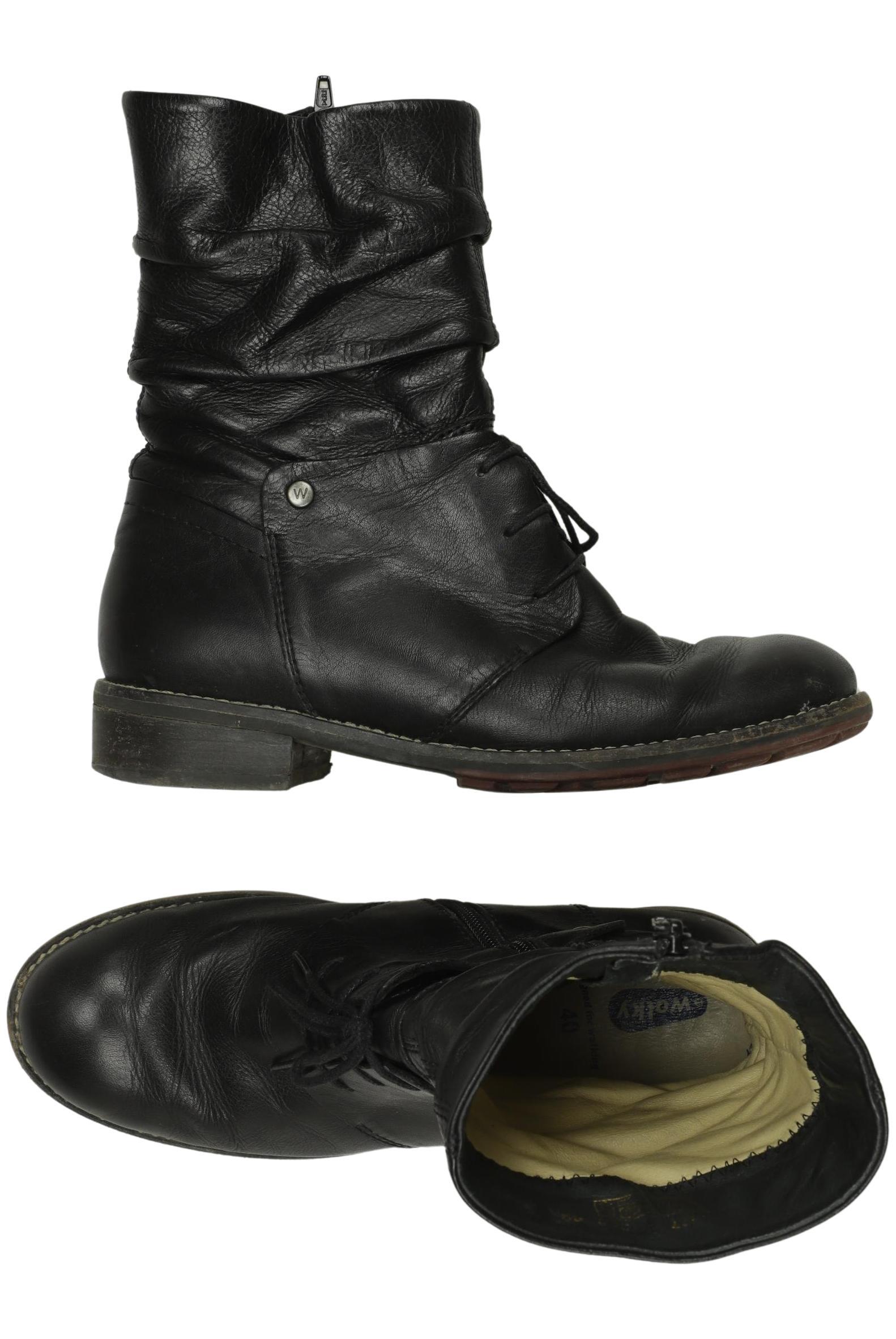 

wolky Damen Stiefelette, schwarz, Gr. 40