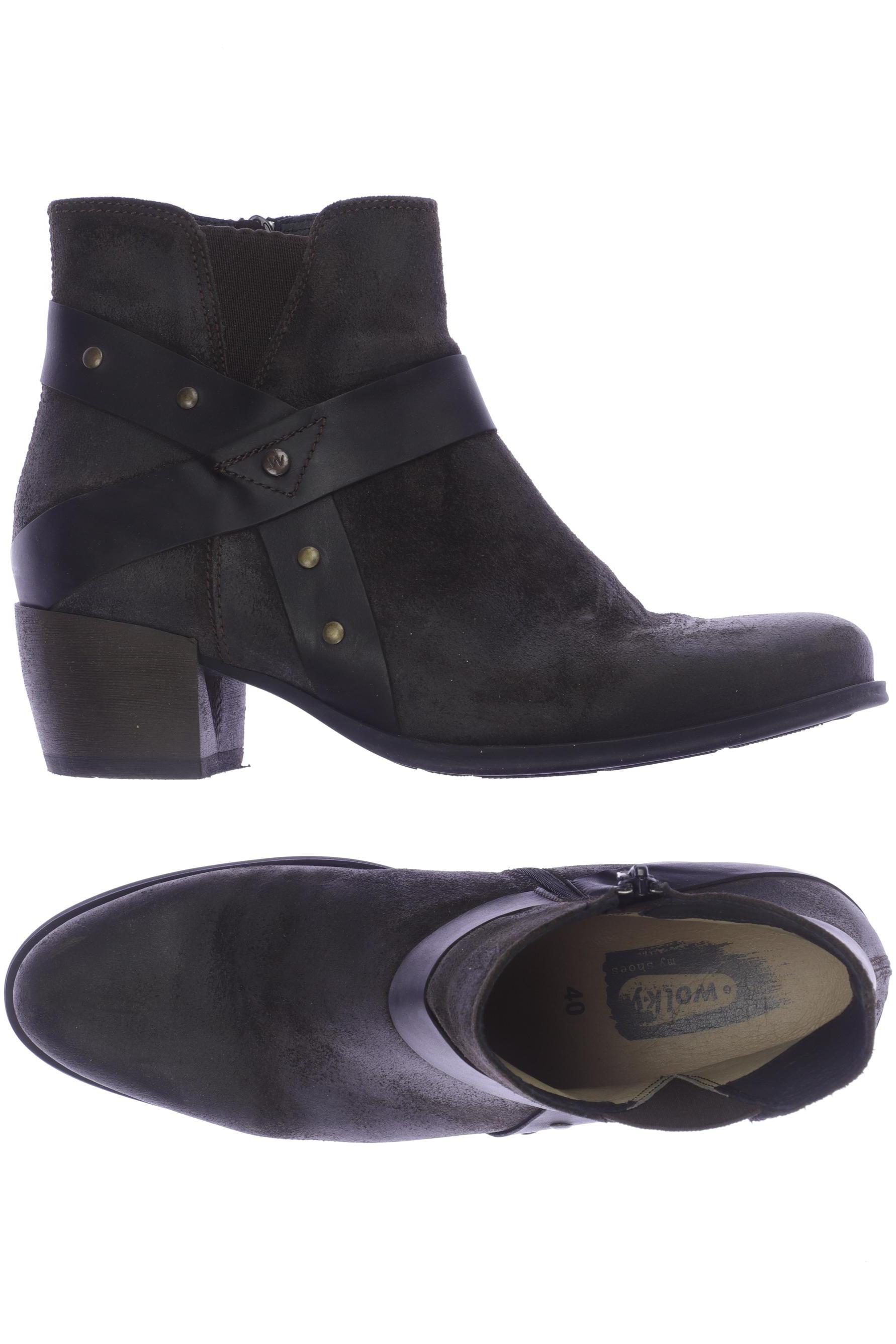 

wolky Damen Stiefelette, braun, Gr. 40