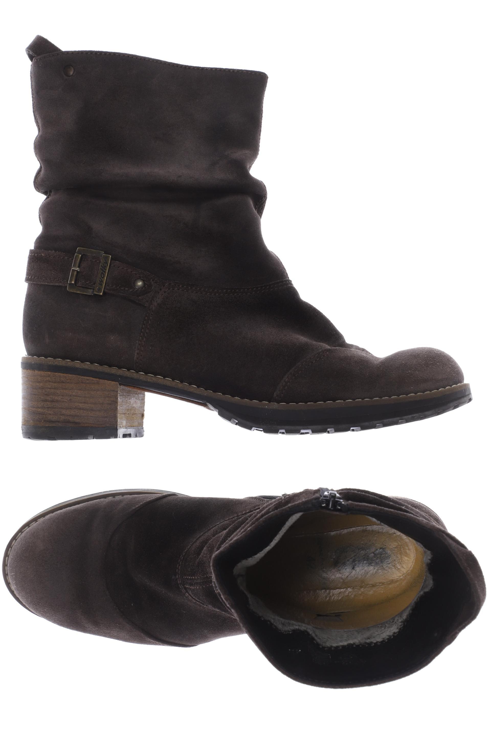 

wolky Damen Stiefelette, braun, Gr. 42