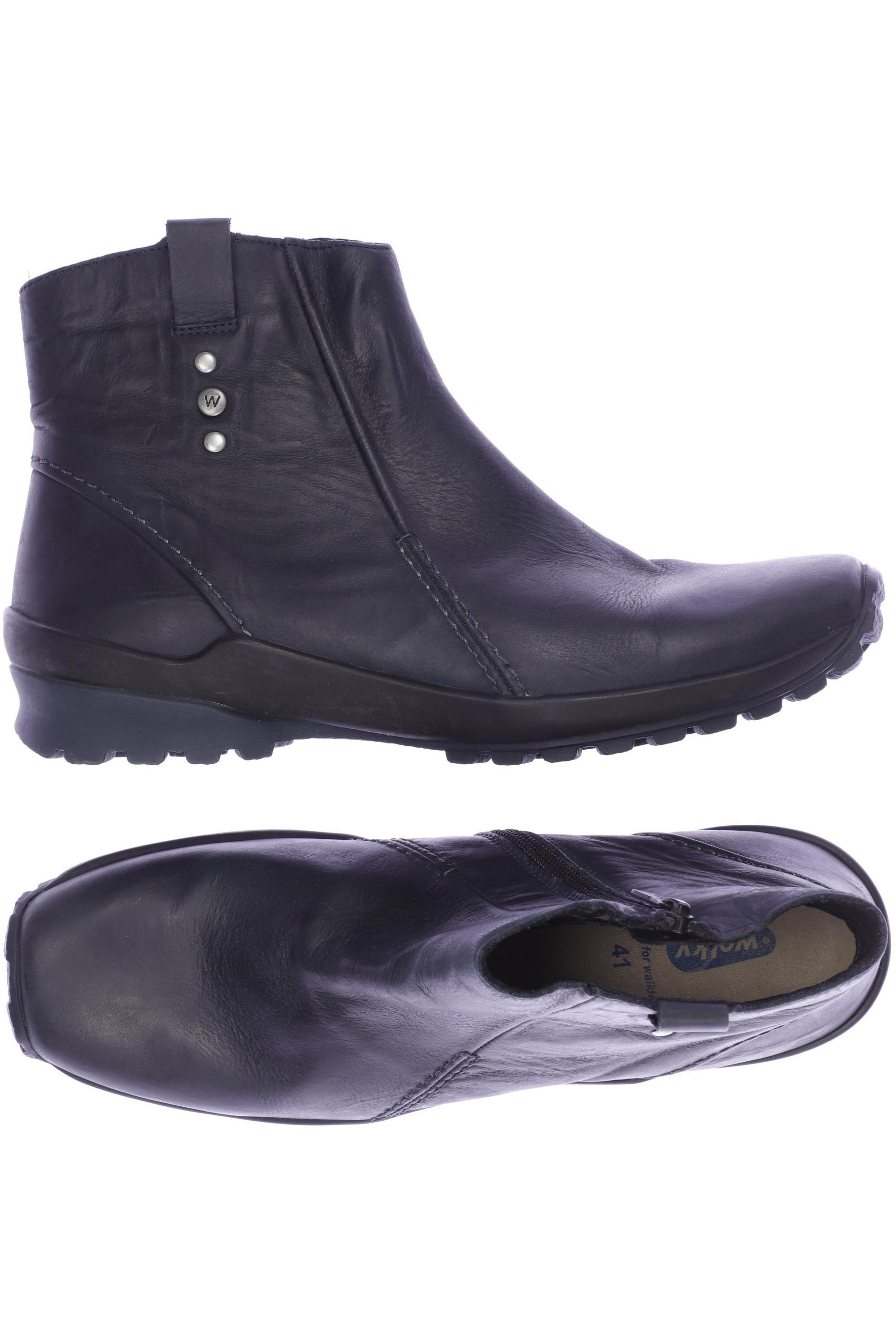 

wolky Damen Stiefelette, marineblau, Gr. 41