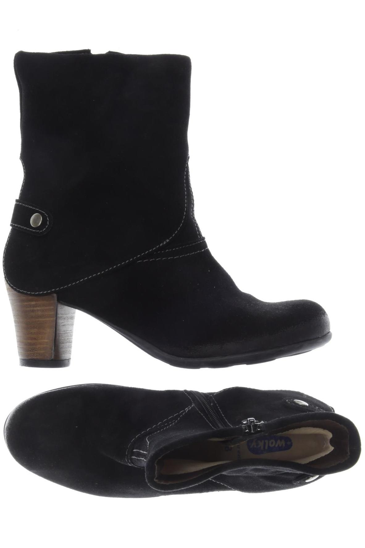 

wolky Damen Stiefelette, schwarz, Gr. 38