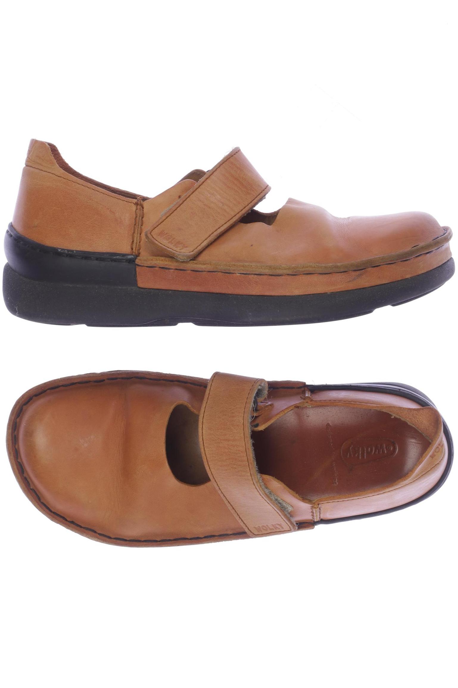 

wolky Herren Halbschuh, orange, Gr. 42