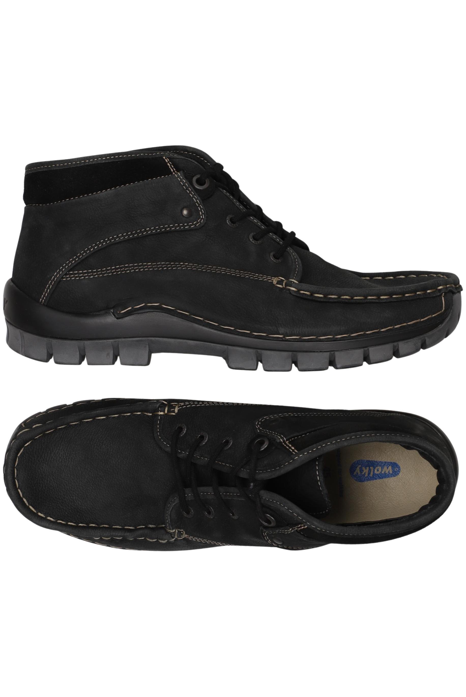 

wolky Herren Stiefel, schwarz, Gr. 45