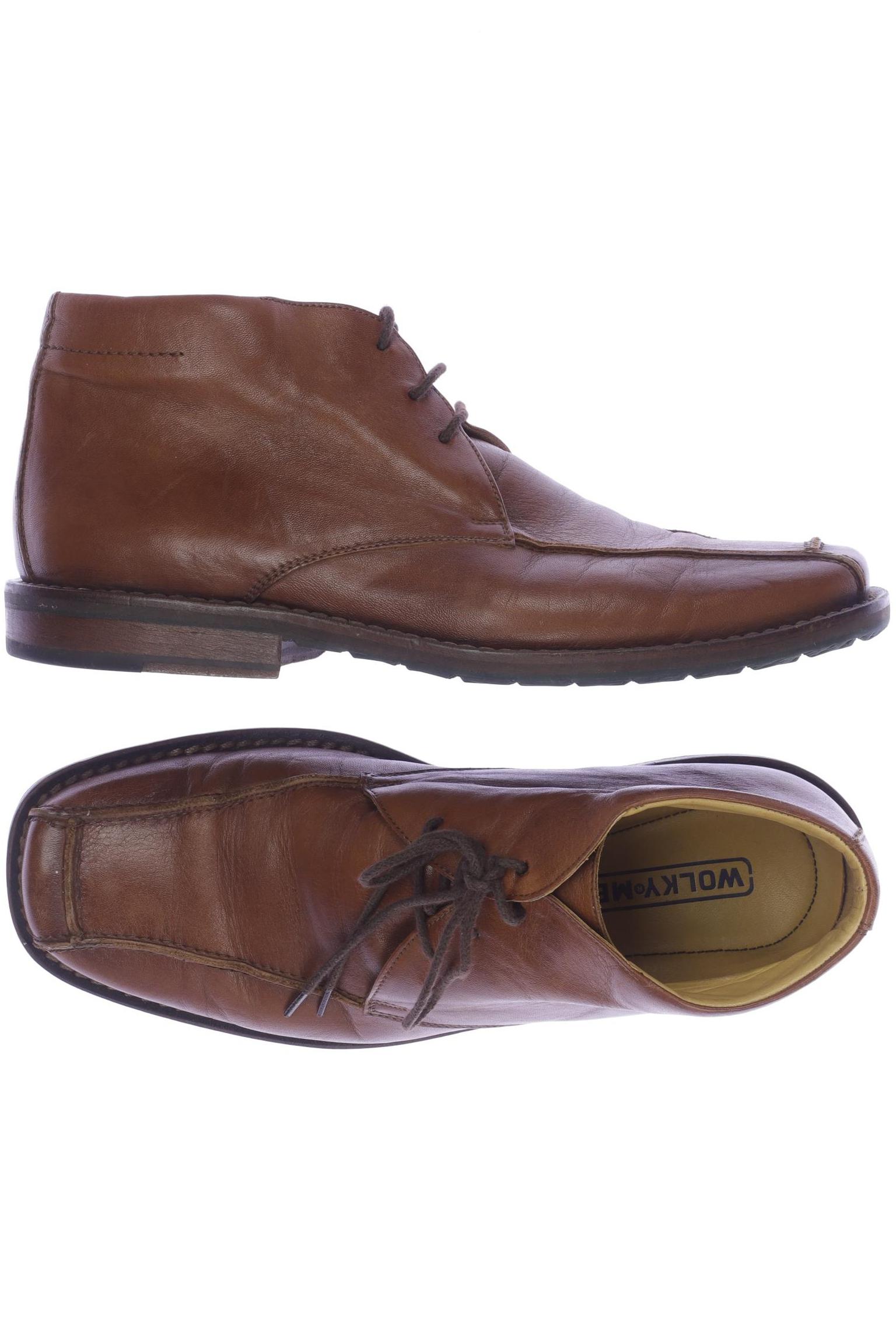 

wolky Herren Stiefel, braun, Gr. 8