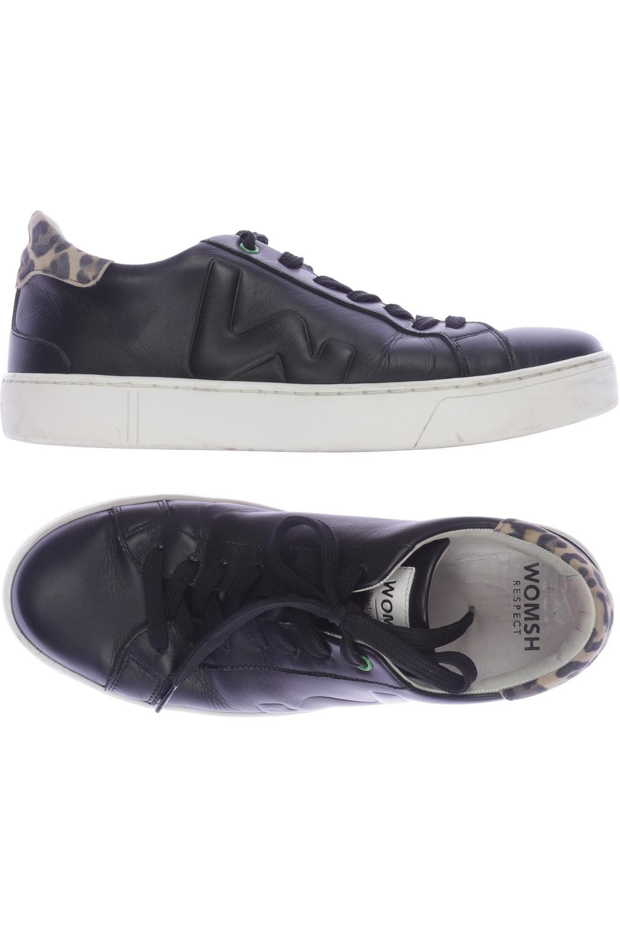 

WOMSH Damen Sneakers, schwarz