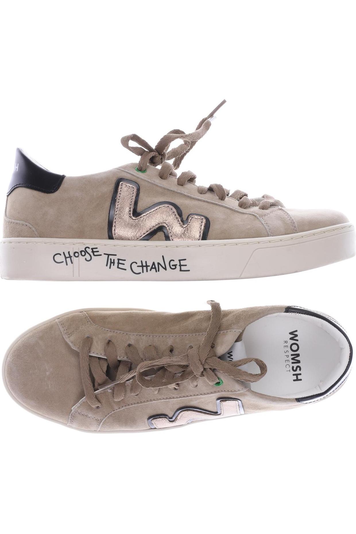 

Womsh Damen Sneakers, beige, Gr. 39