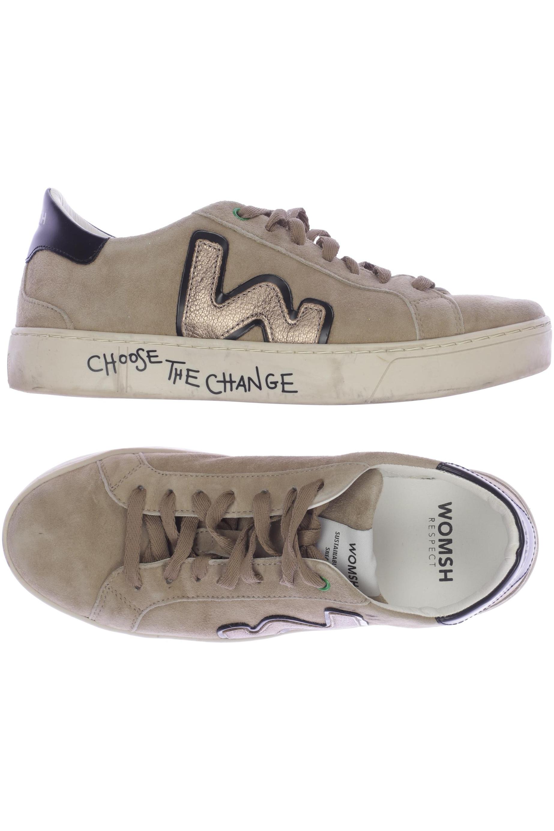 

Womsh Damen Sneakers, beige, Gr. 38