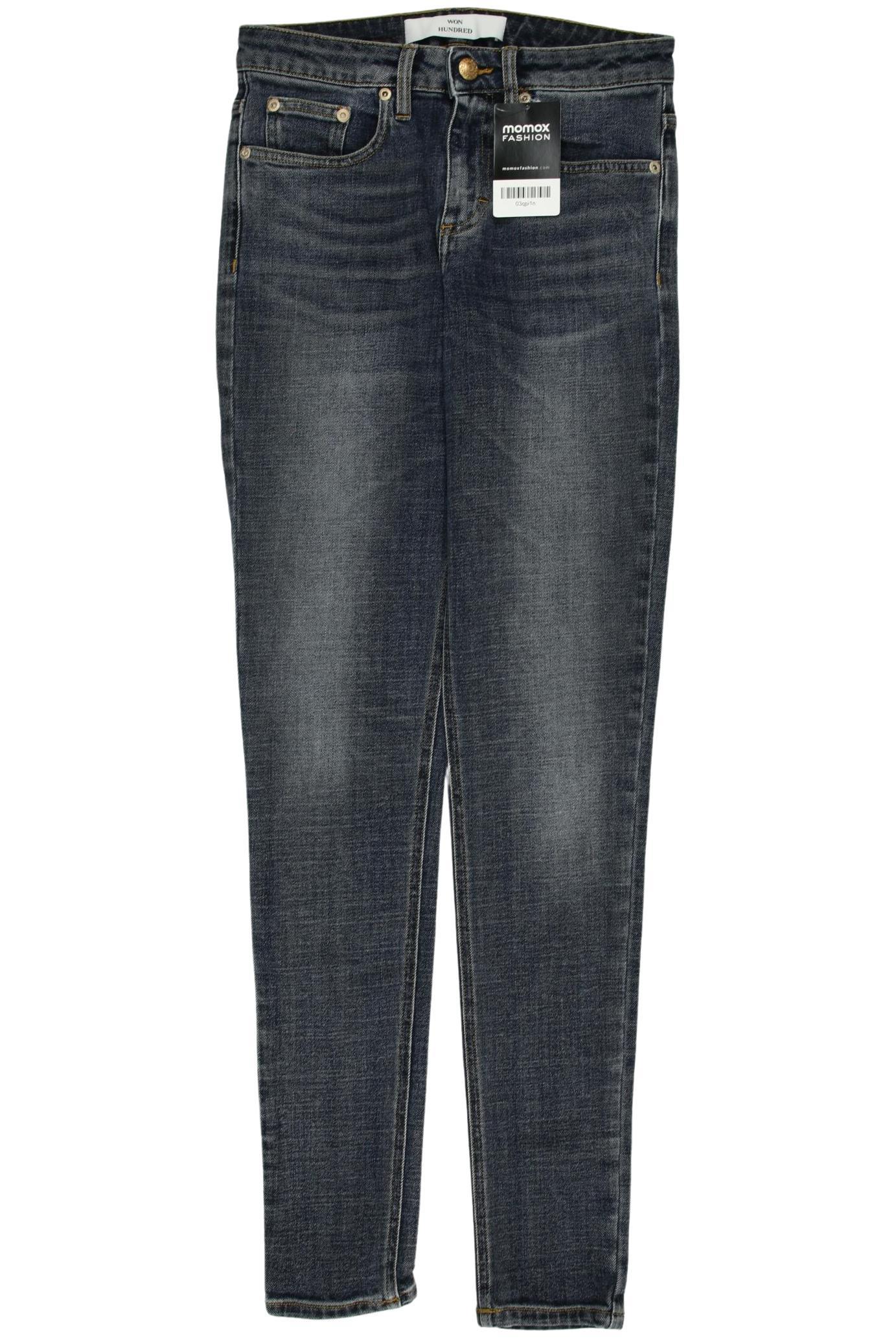 

Won Hundred Damen Jeans, marineblau, Gr. 27