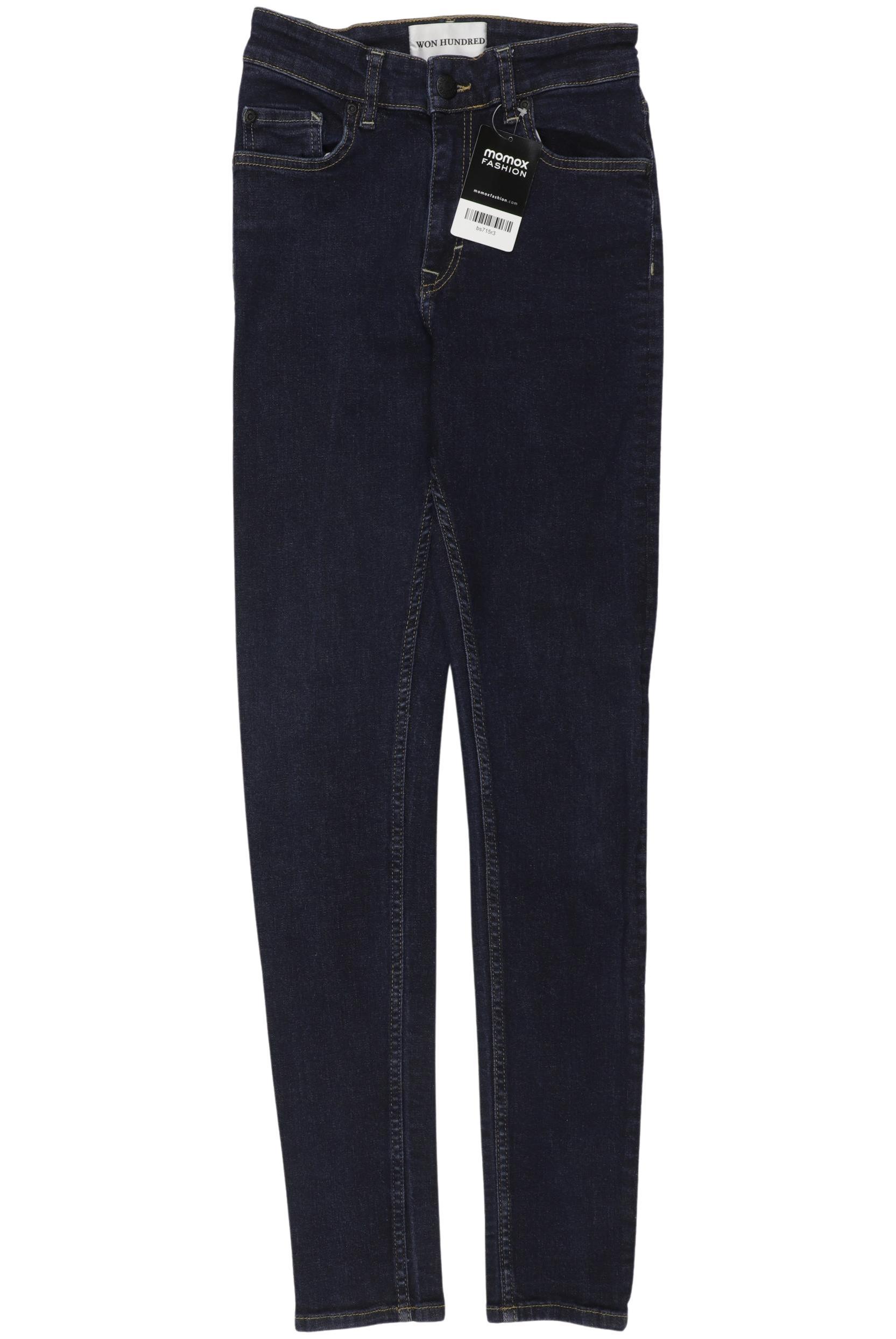 

Won Hundred Damen Jeans, marineblau, Gr. 24