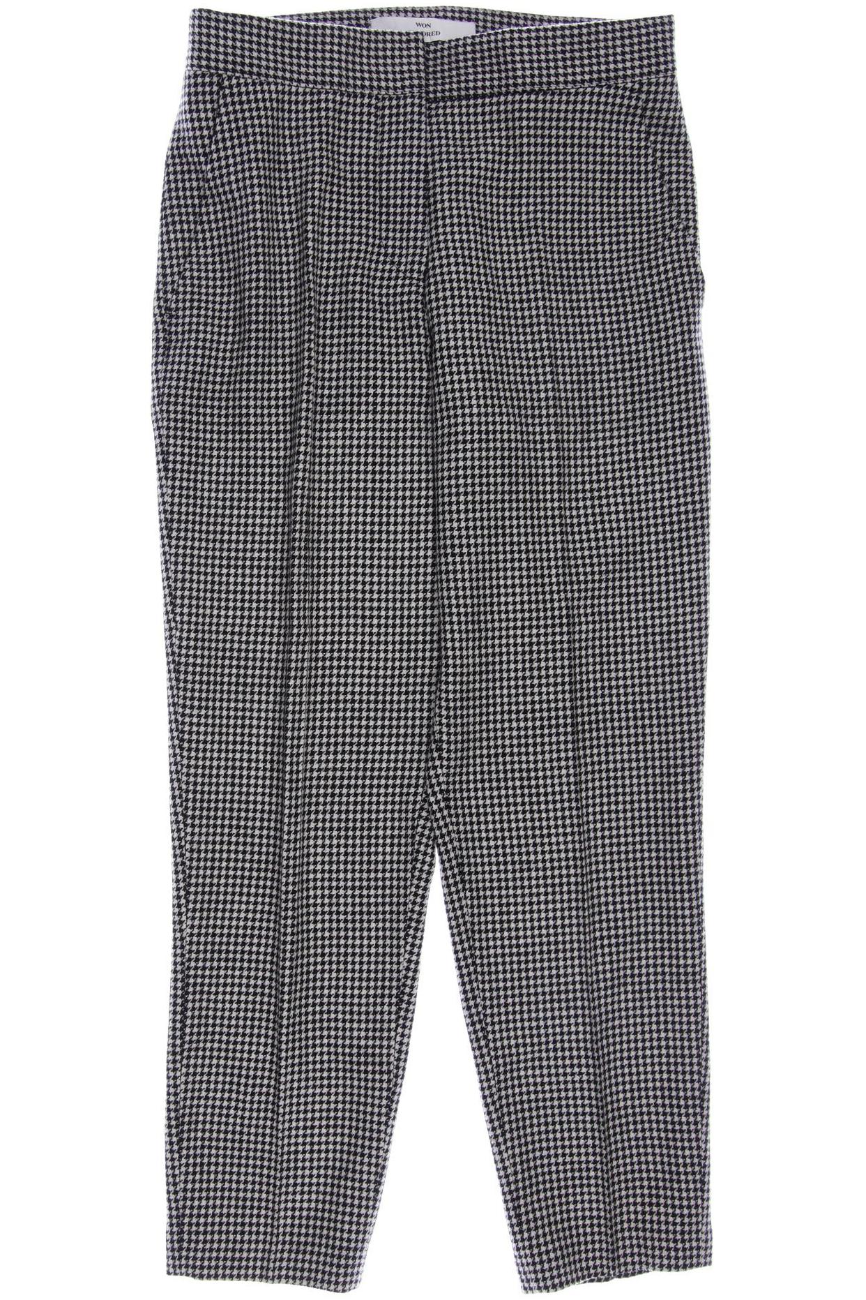 

Won Hundred Damen Stoffhose, schwarz