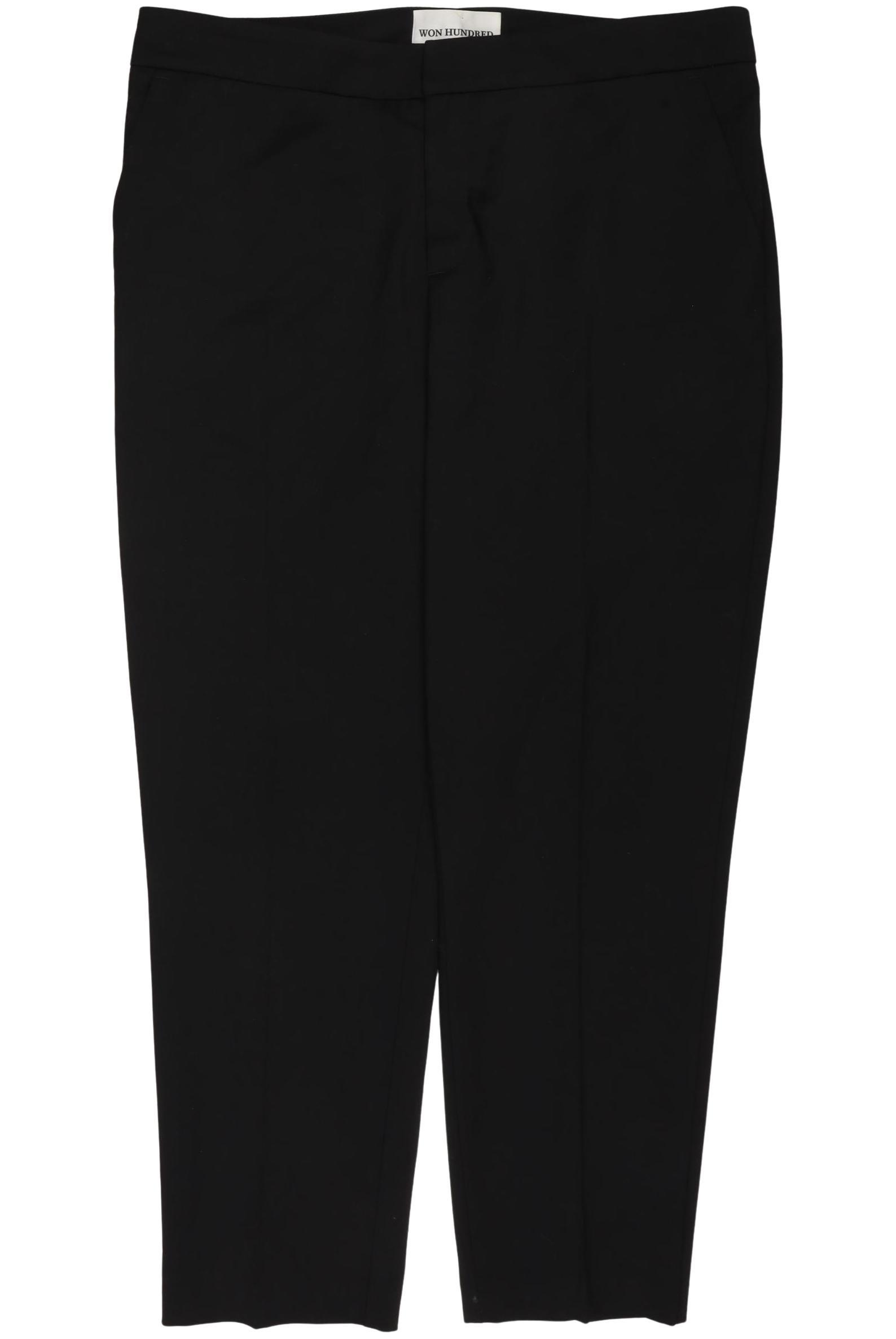 

Won Hundred Damen Stoffhose, schwarz, Gr. 40