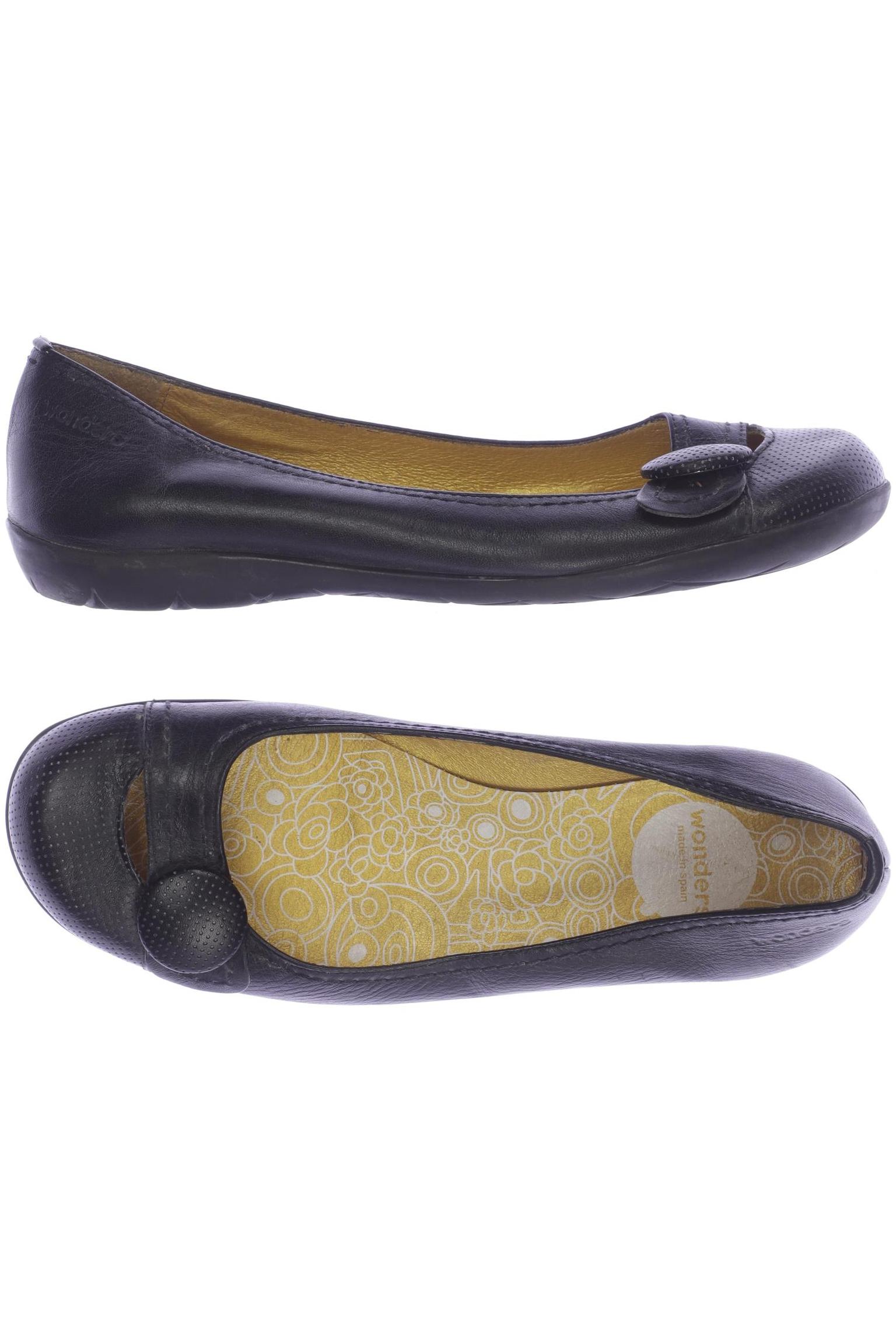 

wonders Damen Ballerinas, schwarz