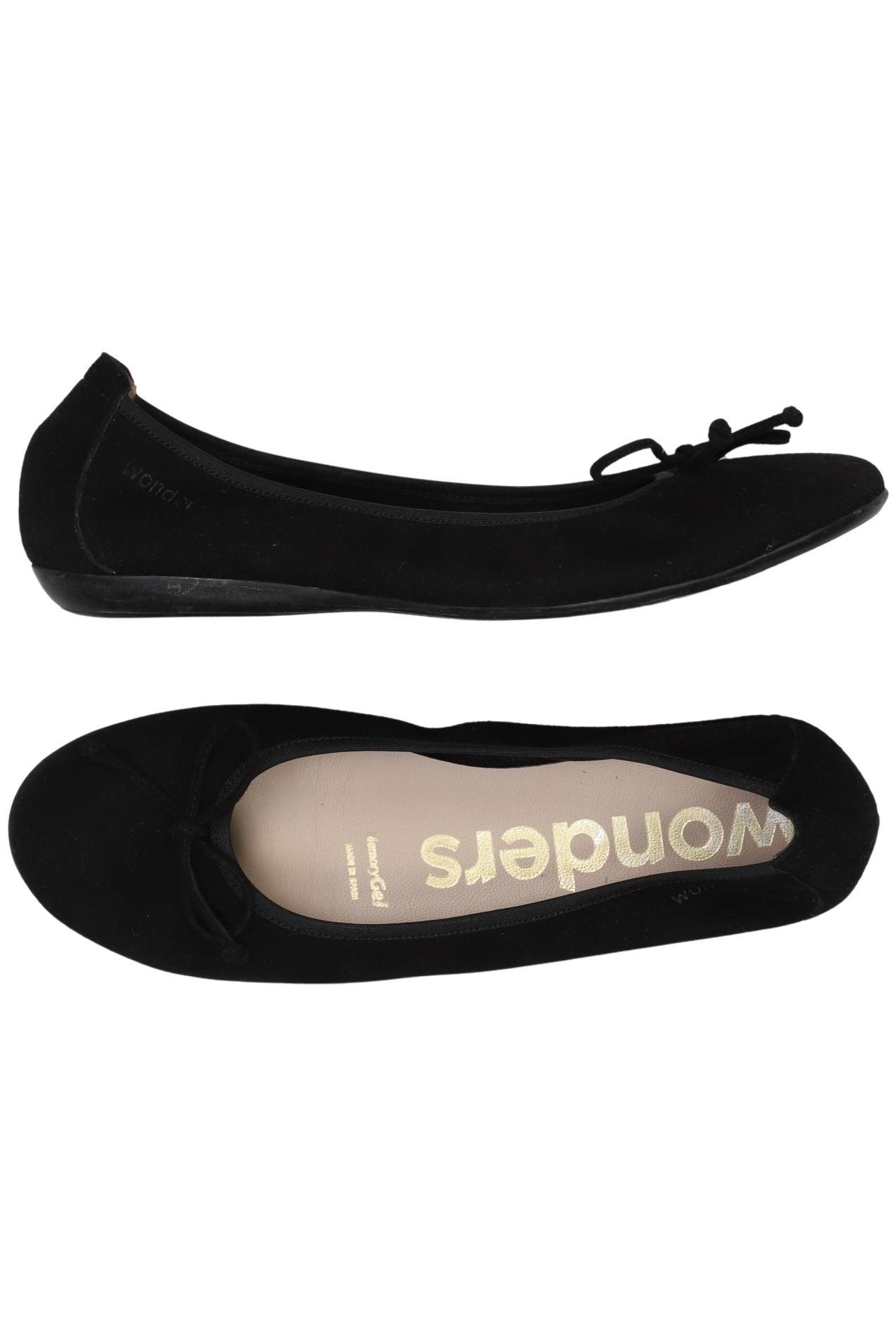 

wonders Damen Ballerinas, schwarz, Gr. 38