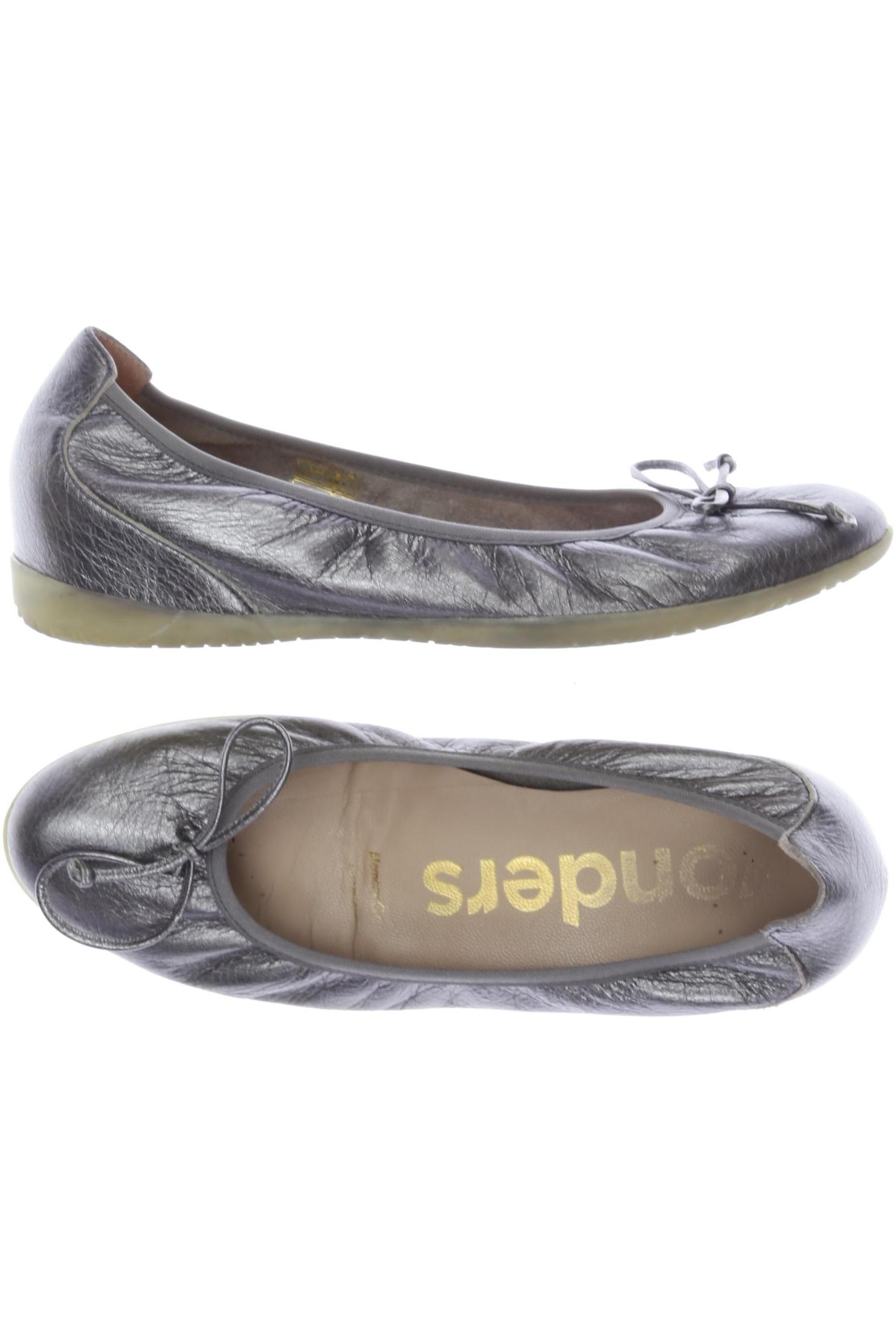 

wonders Damen Ballerinas, silber, Gr. 37