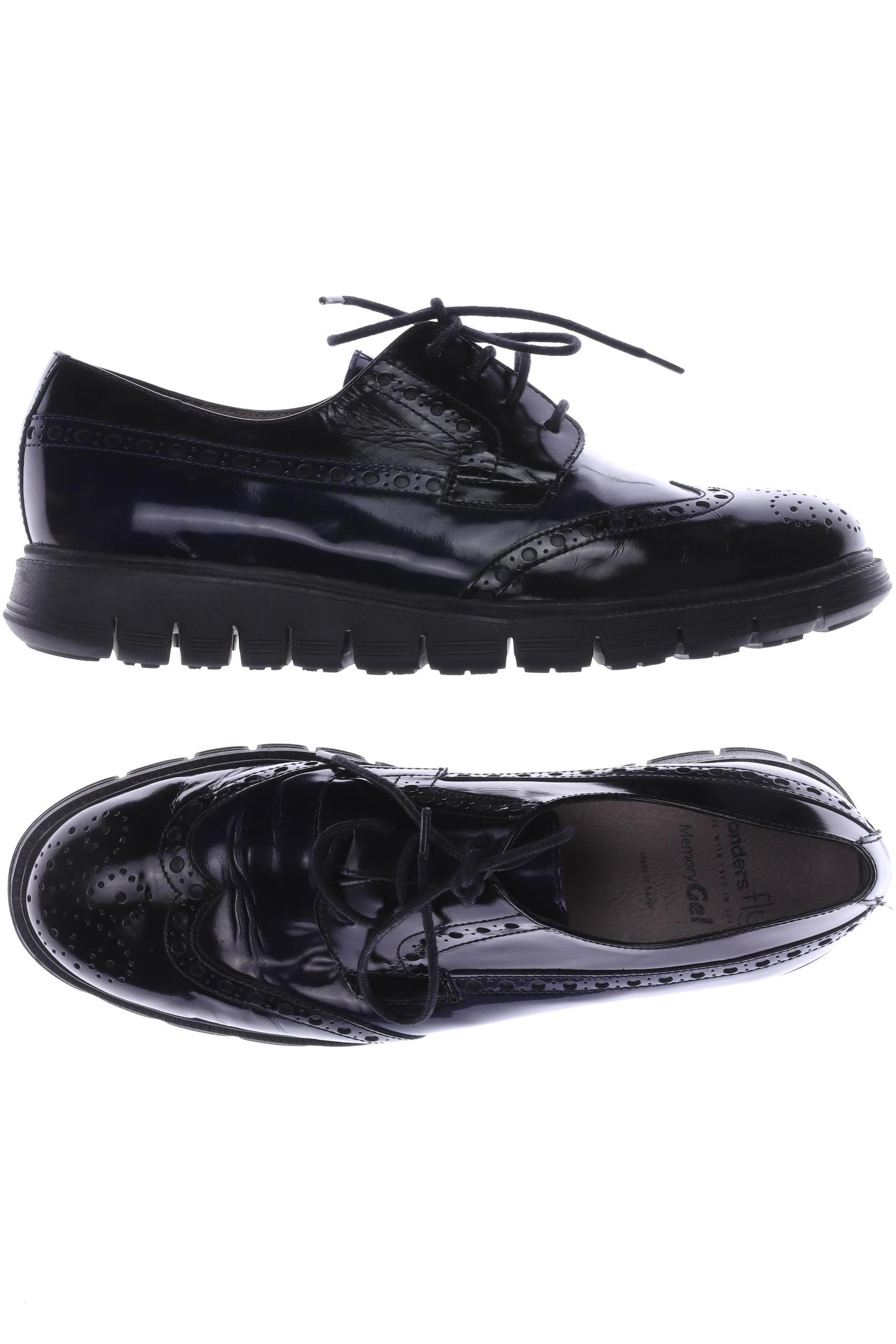 

wonders Damen Halbschuh, schwarz