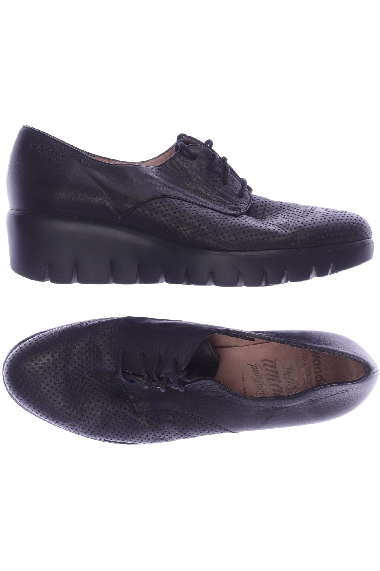 

wonders Damen Halbschuh, schwarz, Gr. 38