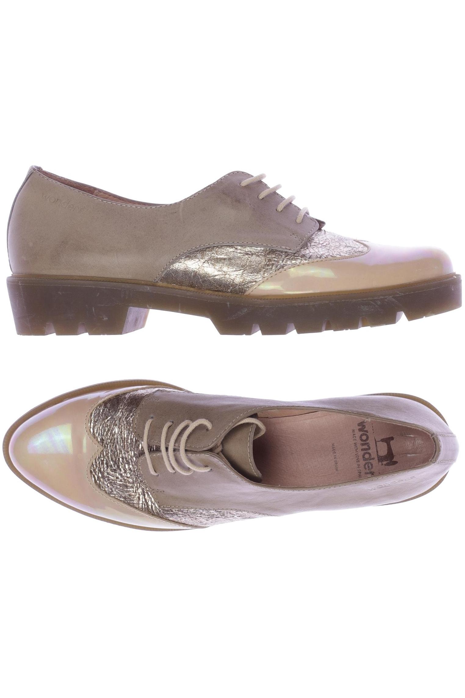 

wonders Damen Halbschuh, beige, Gr. 39