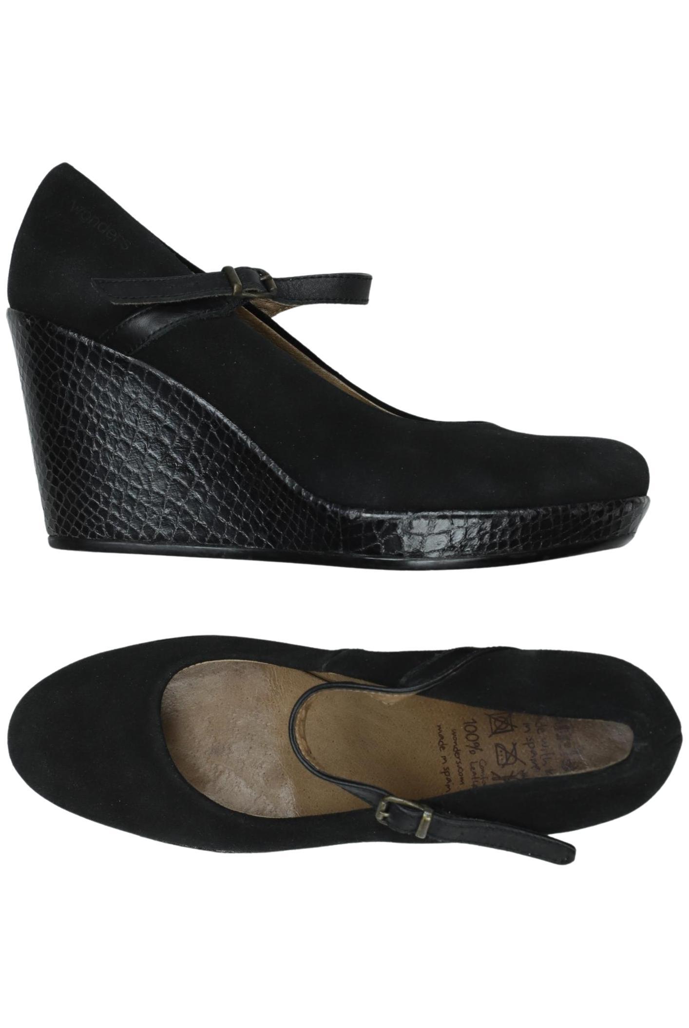 

wonders Damen Pumps, schwarz, Gr. 40