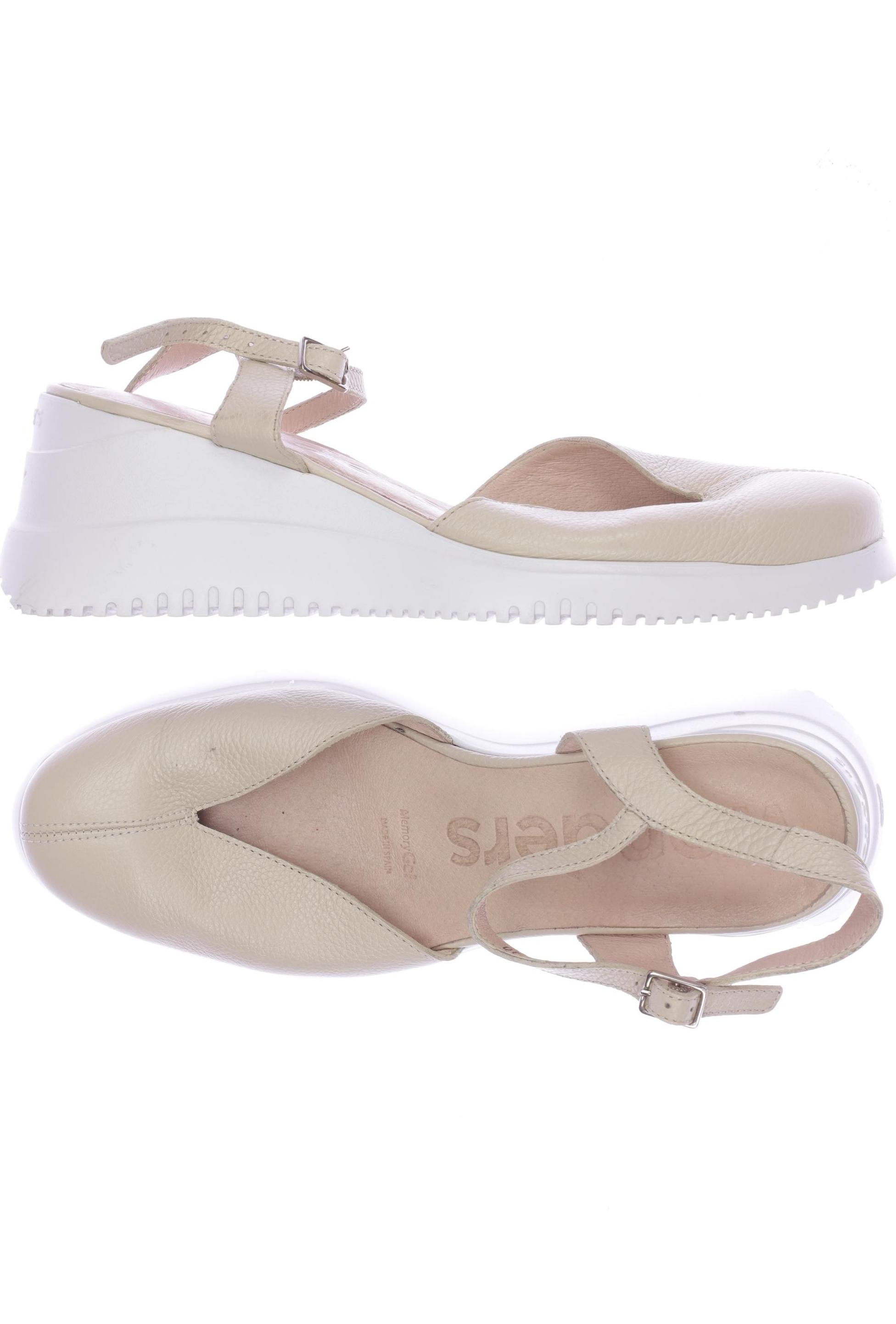 

wonders Damen Sandale, beige, Gr. 40
