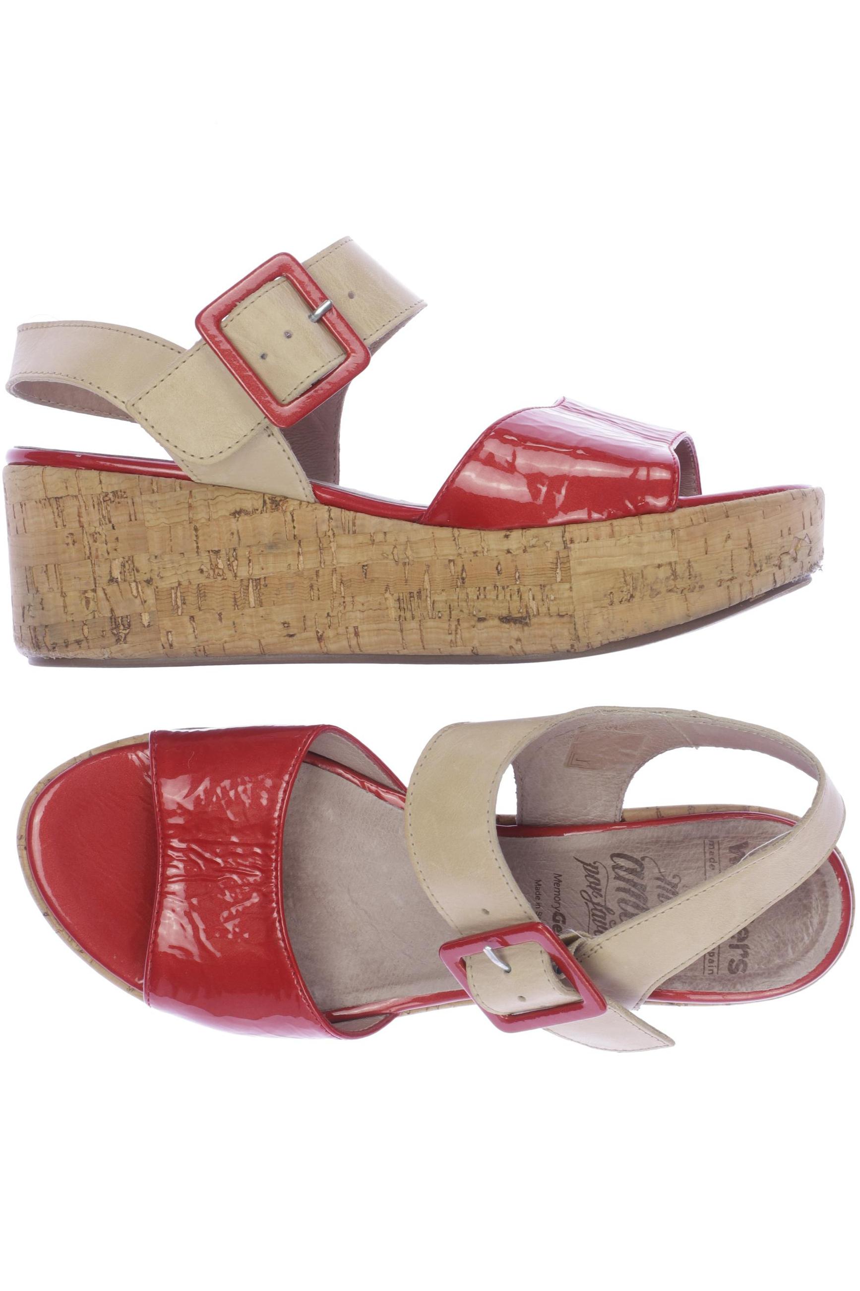 

wonders Damen Sandale, rot, Gr. 37
