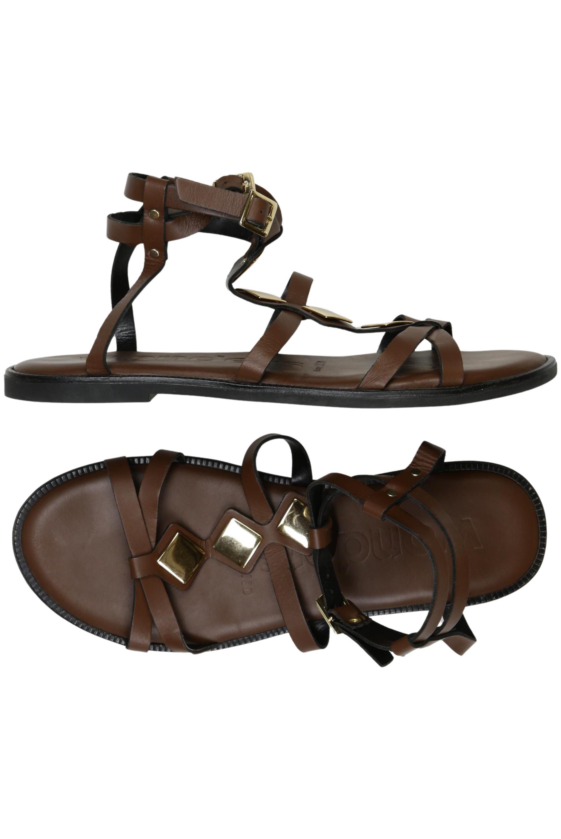 

wonders Damen Sandale, braun, Gr. 41