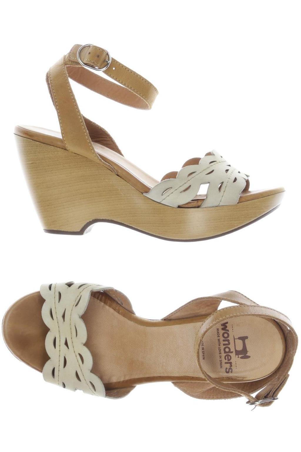 

wonders Damen Sandale, beige, Gr. 36