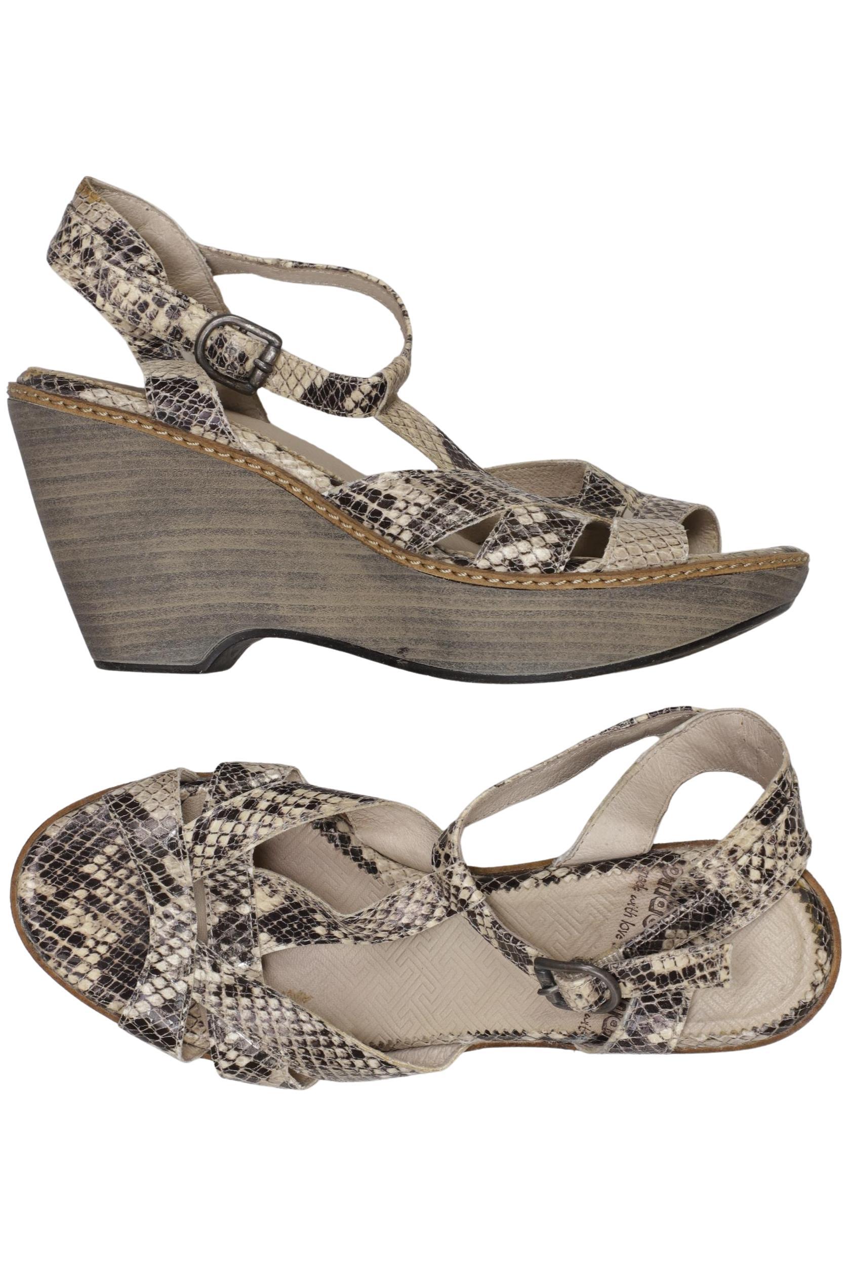 

wonders Damen Sandale, beige, Gr. 37