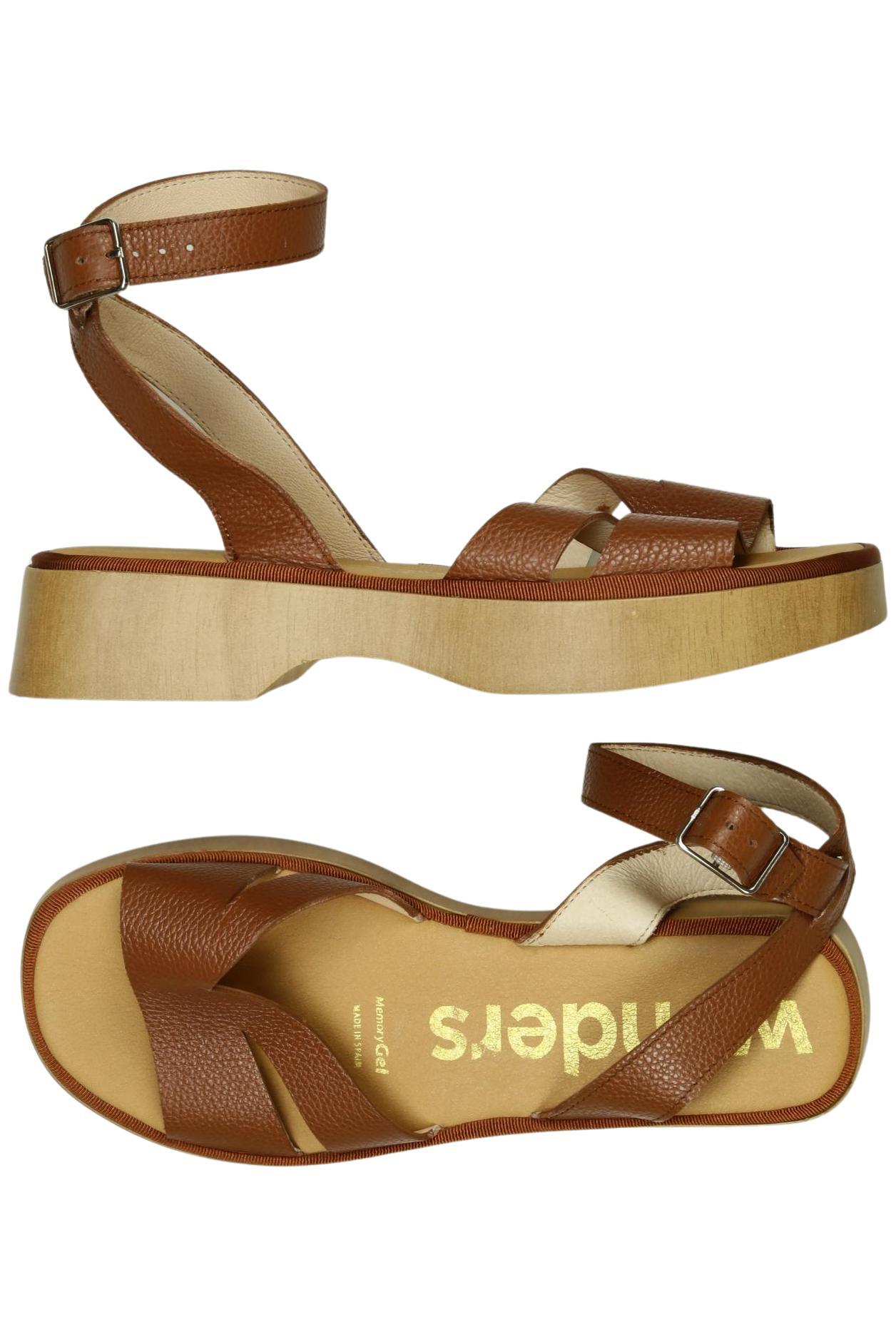 

wonders Damen Sandale, braun, Gr. 38