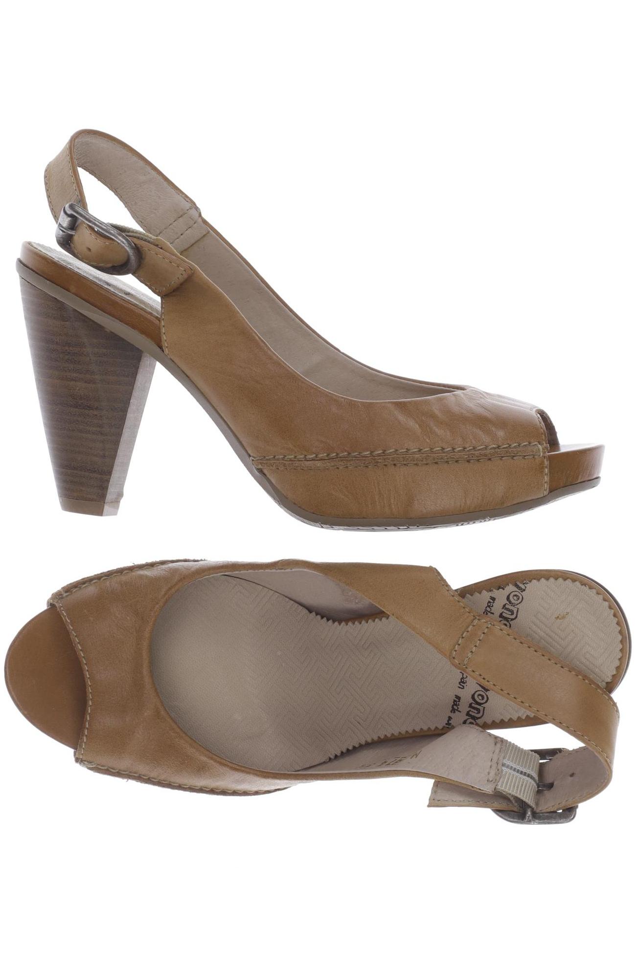 

wonders Damen Sandale, braun, Gr. 35